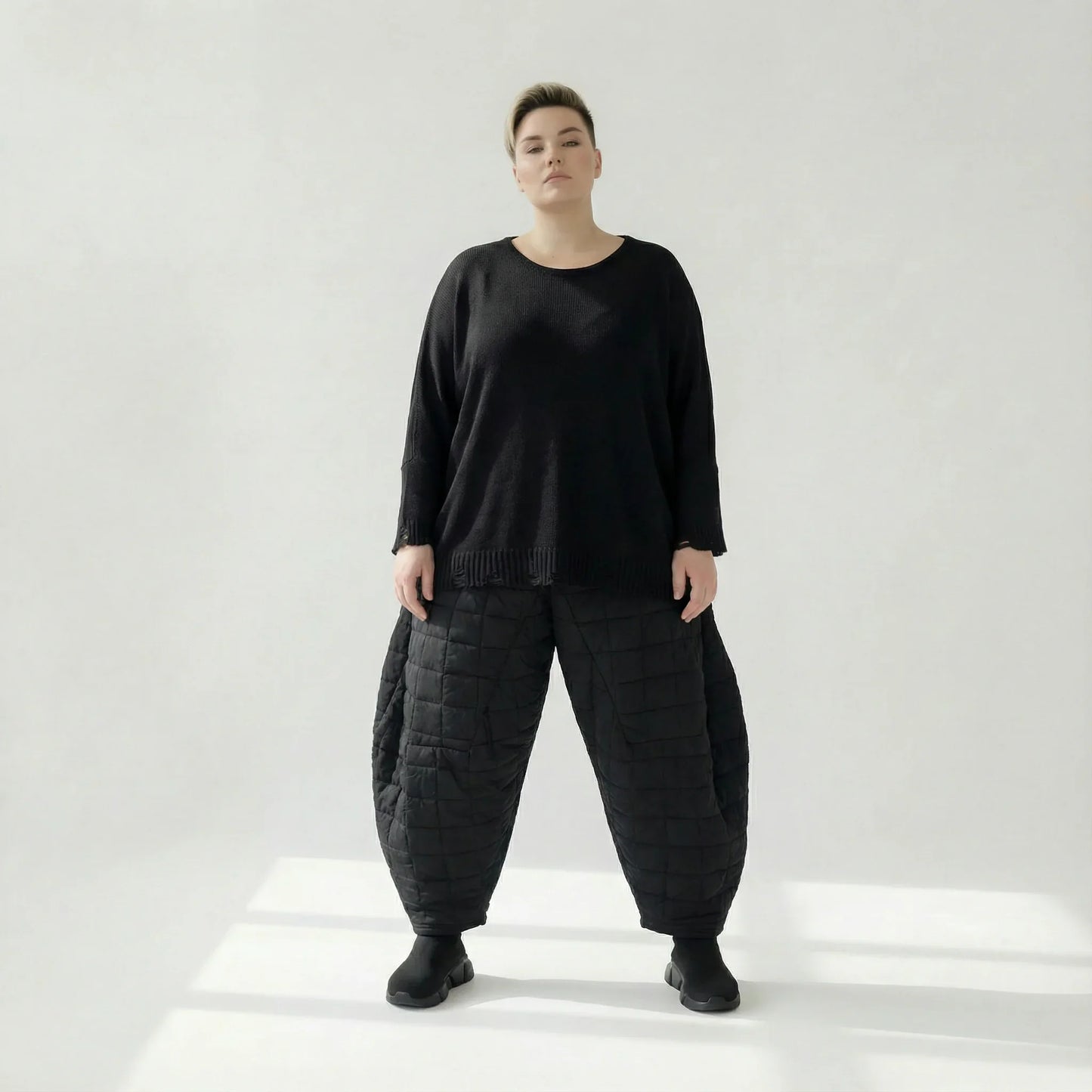 AKH Fashion 6883 Trousers, Black