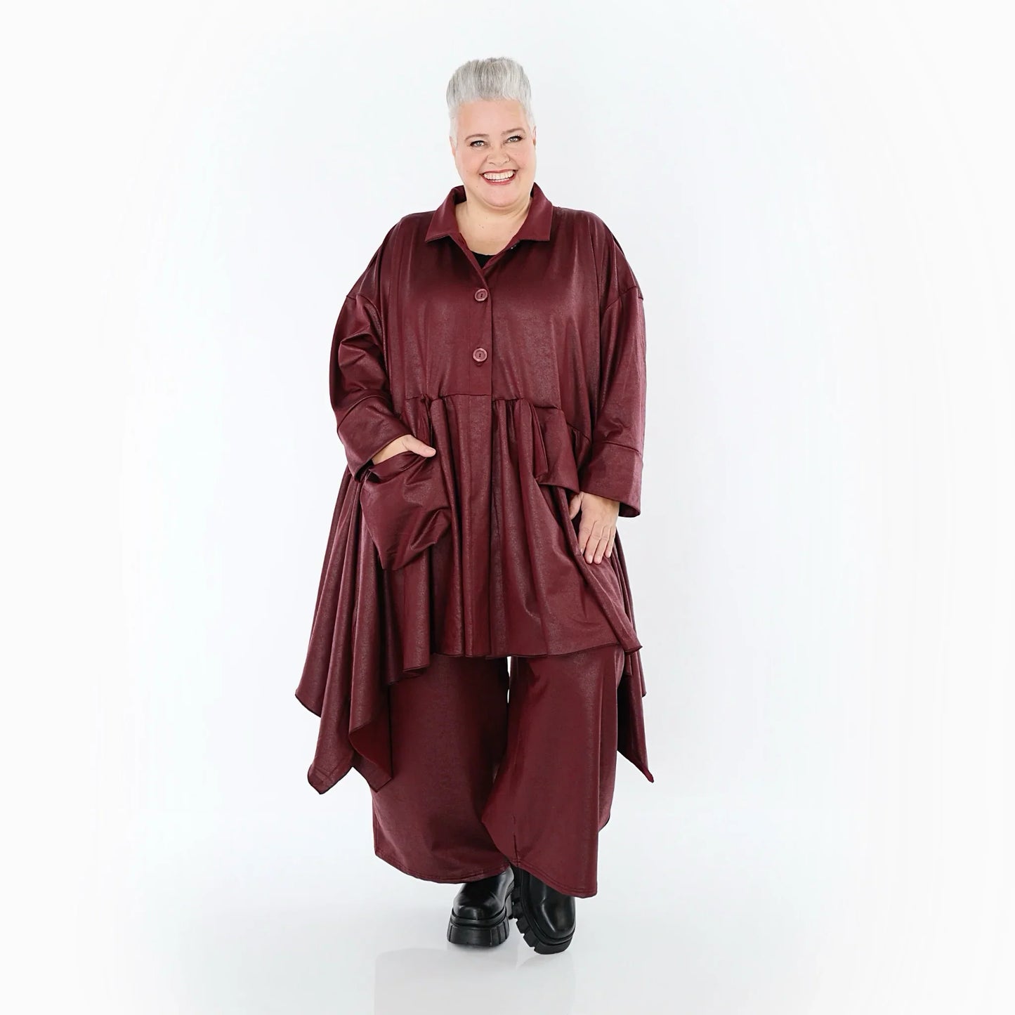 AKH Premium 7147 Jacket, Burgundy