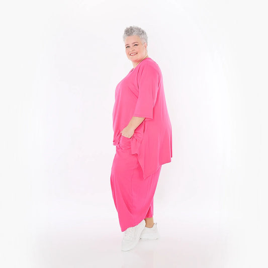 AKH Fashion 1019 Shirt, Fuchsia