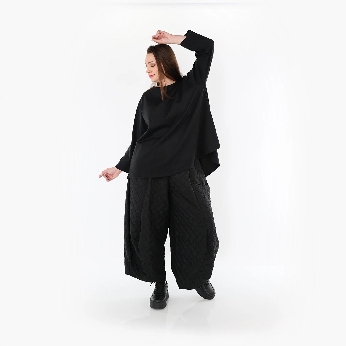 AKH Fashion 8069 Hose, Schwarz