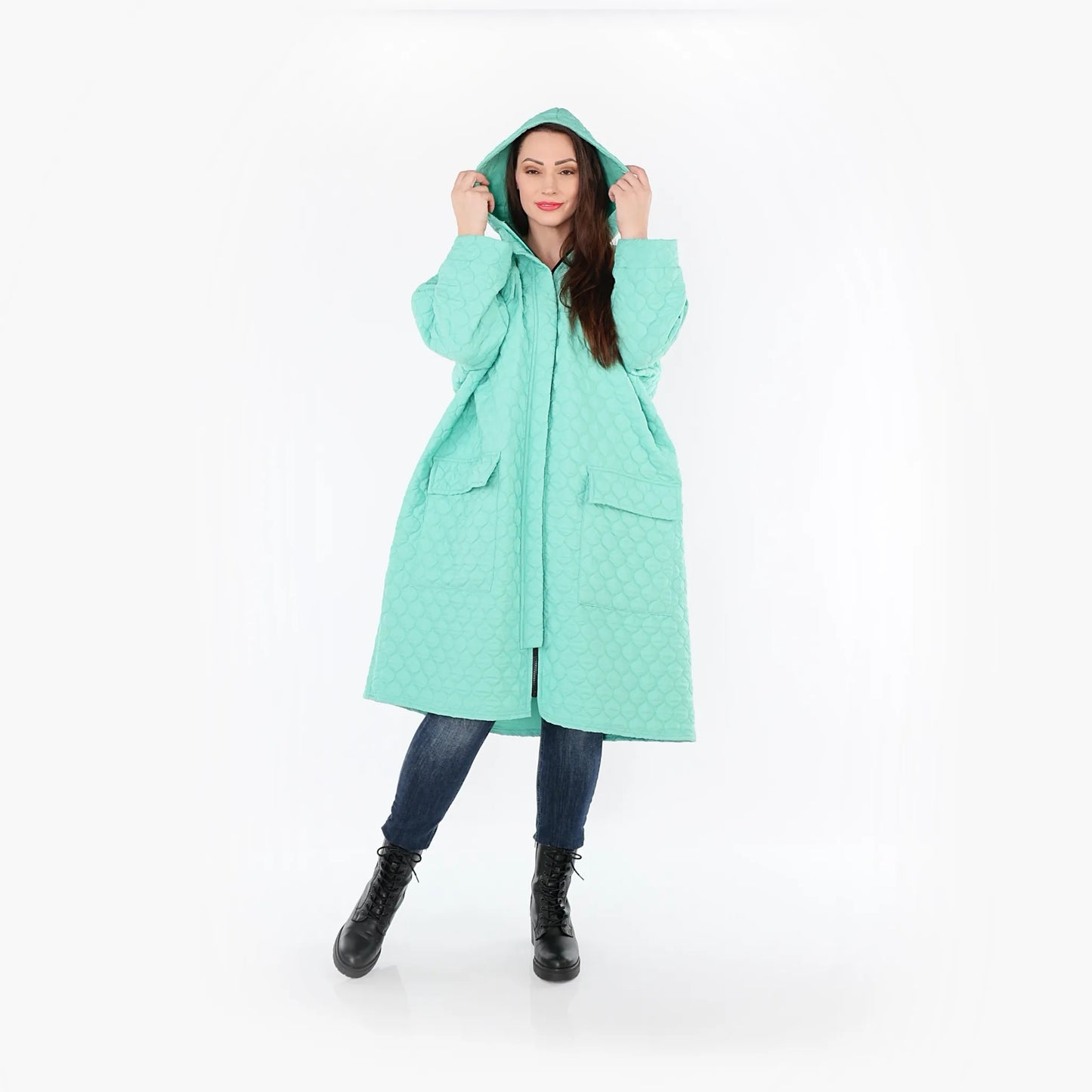 AKH Fashion 7044 Mantel, Mintgrün