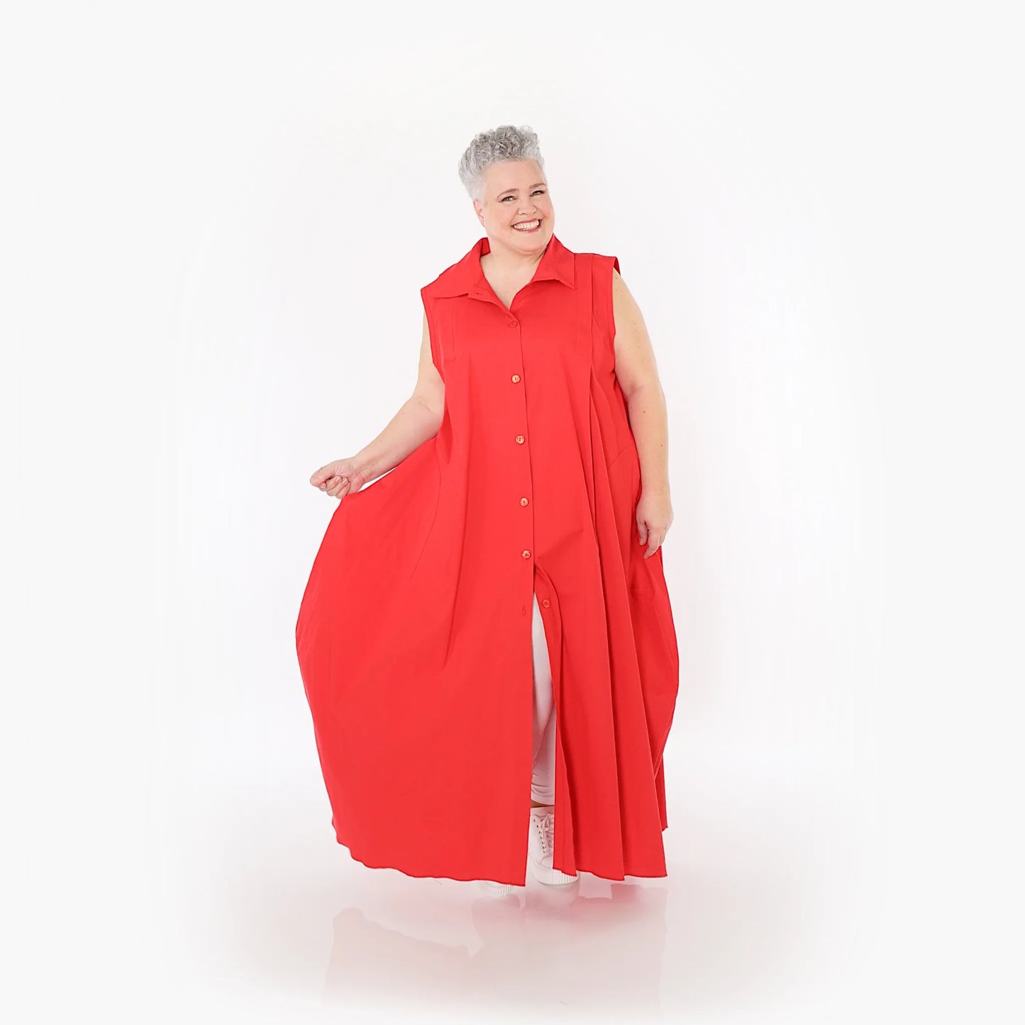 AKH Fashion 7066 Weste, Rot