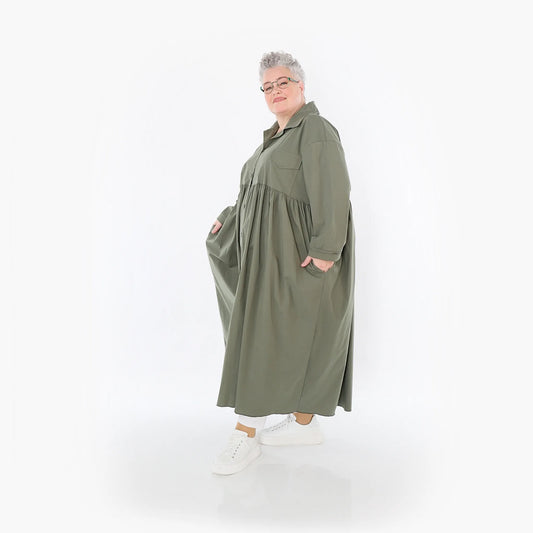 AKH Fashion 7084 Mantel, Khaki