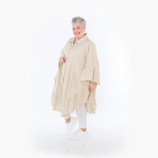 AKH Fashion 7085 Bluse, Beige