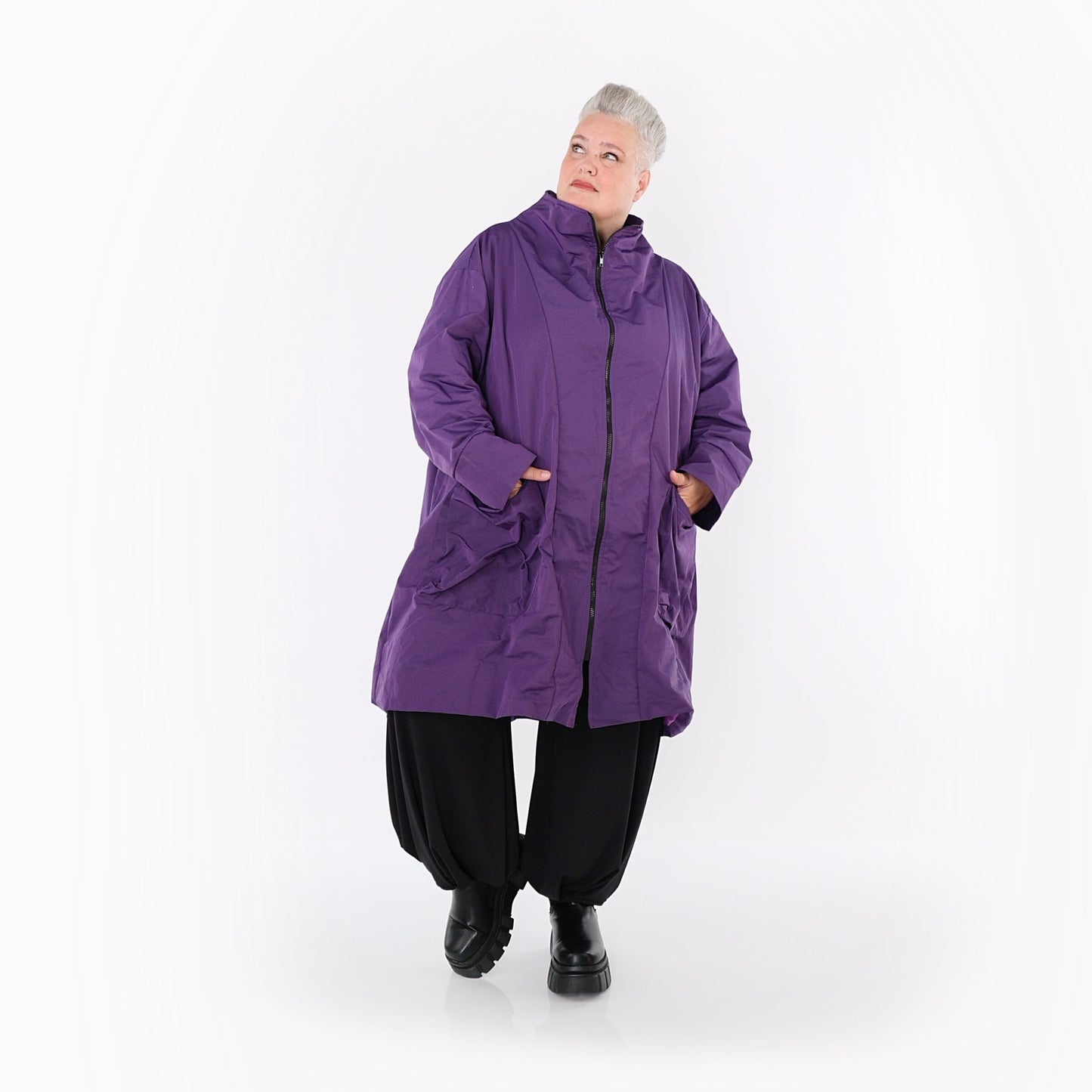 AKH Fashion 2276 Mantel, Violett