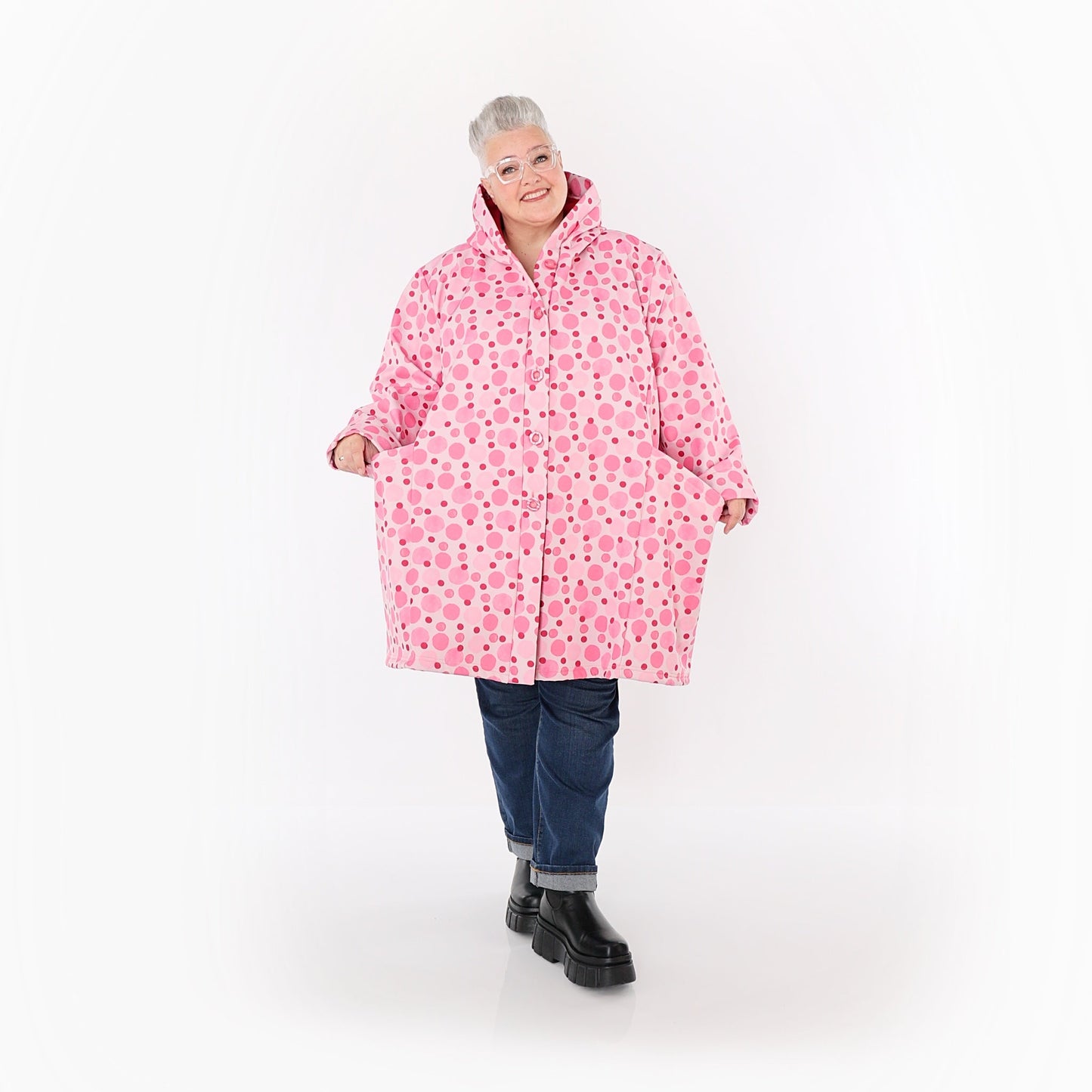 AKH Fashion 6660 Jacke, Pink-Multi