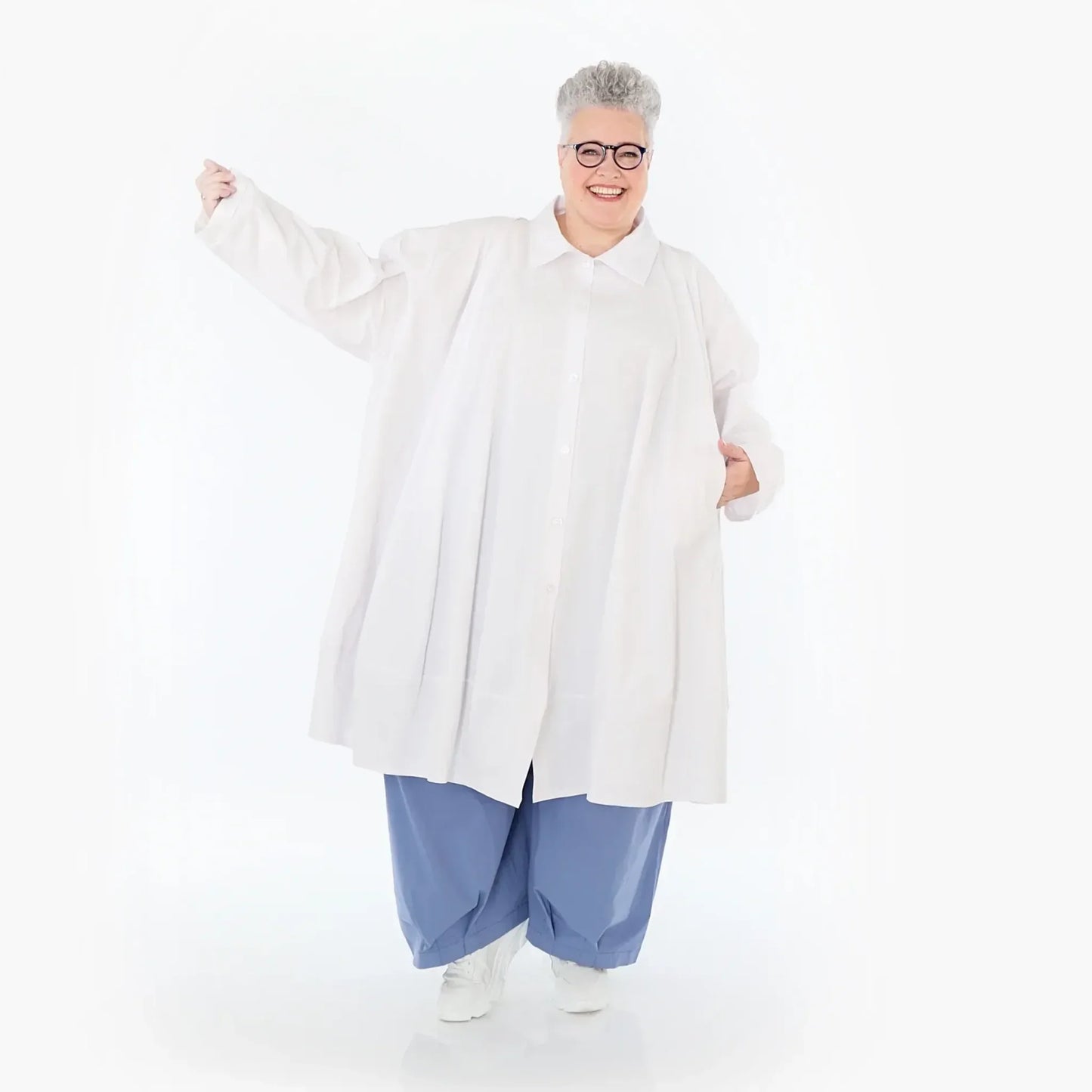 AKH Fashion 7061 Jacke, Weiß