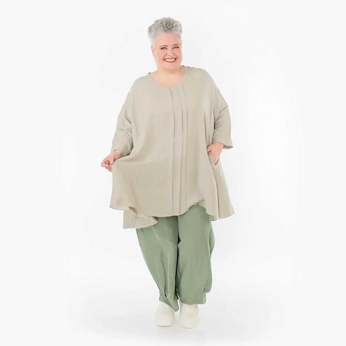 AKH Fashion 6710 Trousers, Khaki