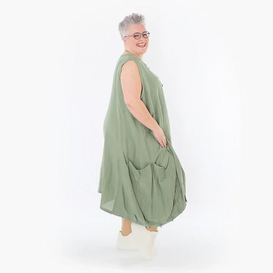 AKH Fashion 7093 Kleid, Khaki