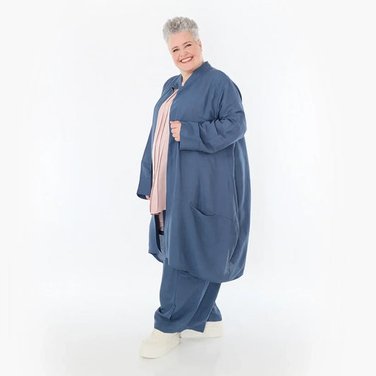 AKH Fashion 7094 Cardigan, Azurblau