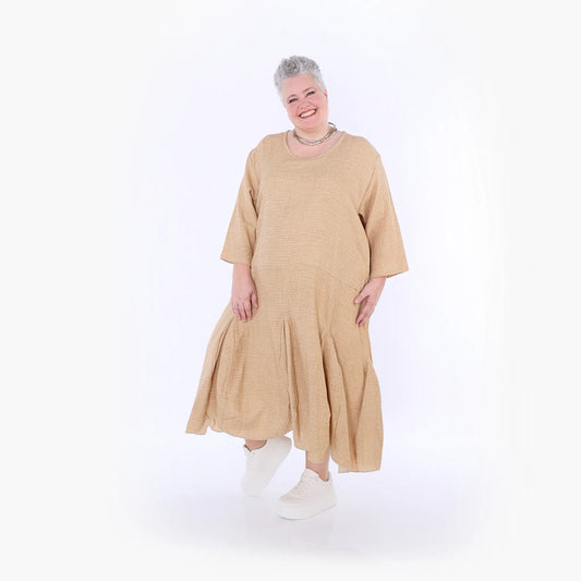 AKH Fashion 6972 Kleid, Cognac