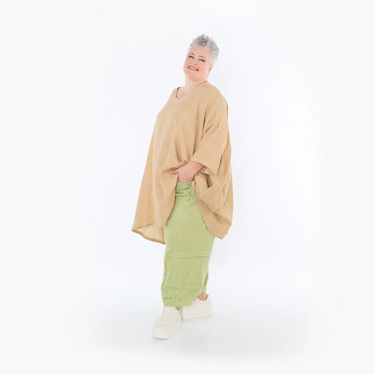 AKH Fashion 7022 Big Shirt, Cognac