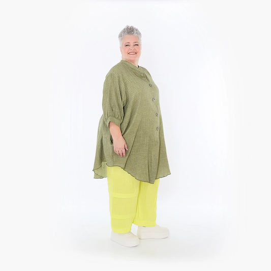 AKH Fashion 7106 Bluse, Khaki