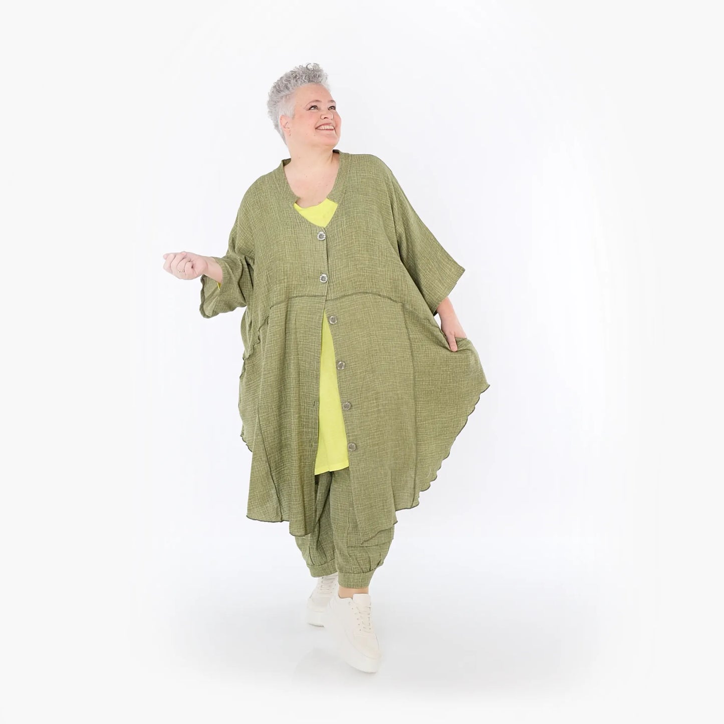 AKH Fashion 7107 Jacke, Khaki