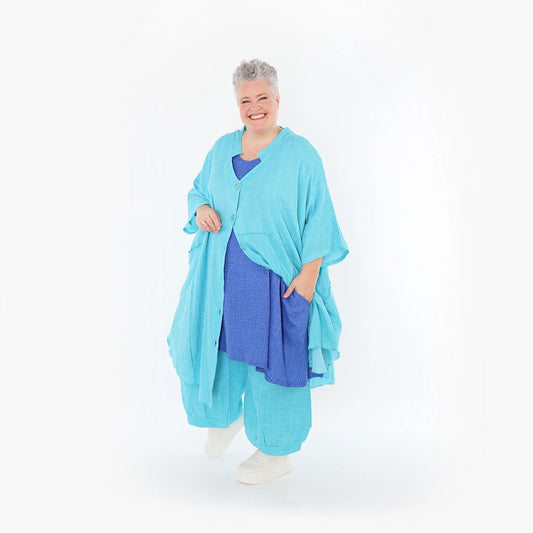 AKH Fashion 7107 Jacke, Türkis