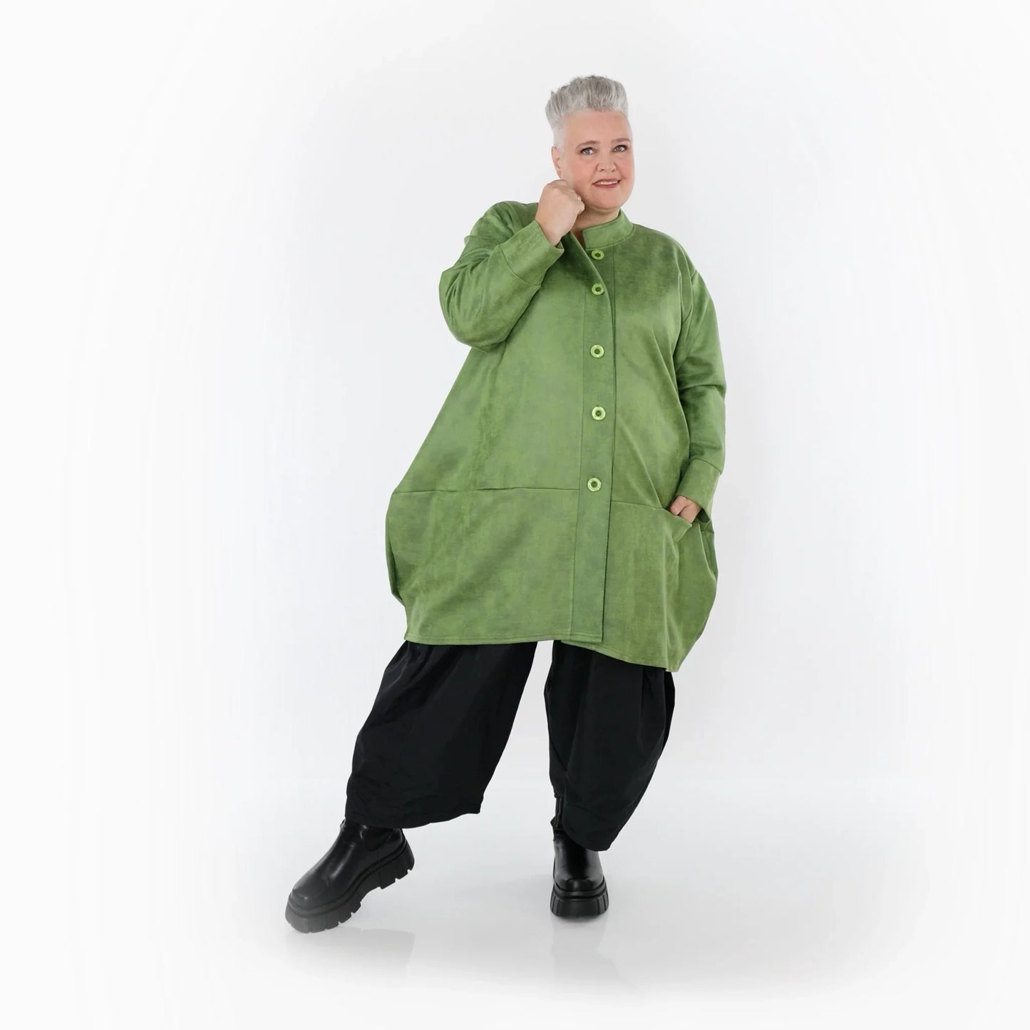 AKH Fashion 7094 Jacke, Grün