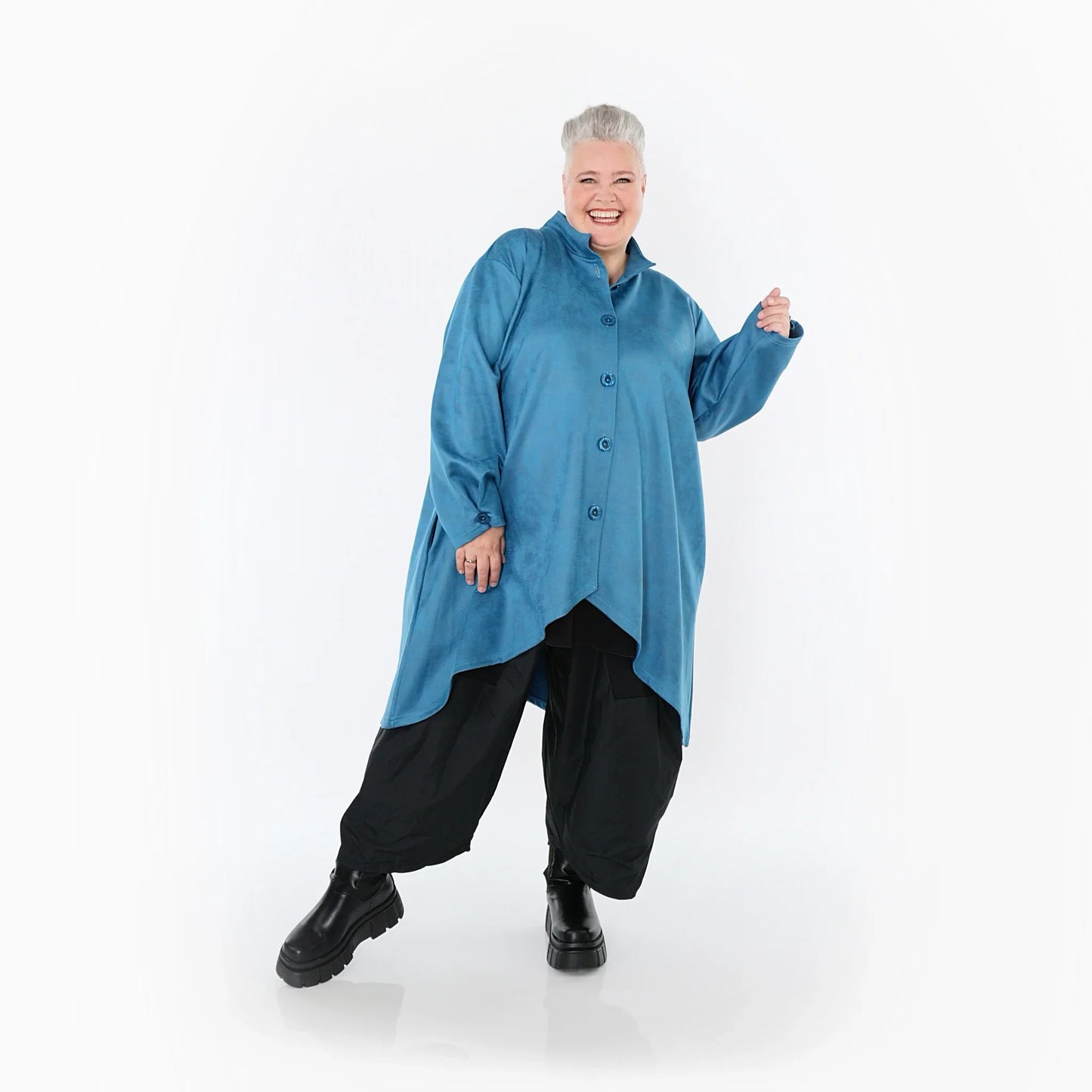 AKH Fashion 7119 Jacke, Petrol