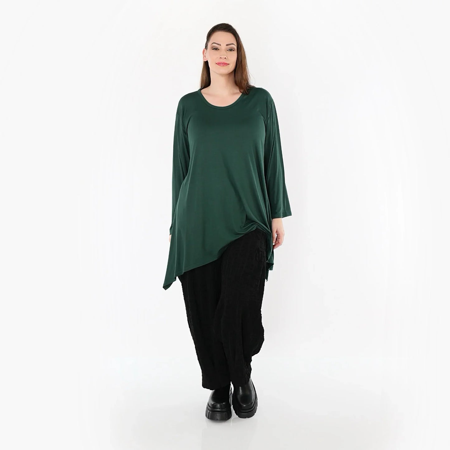 AKH Fashion 1019 Shirt, Smaragd