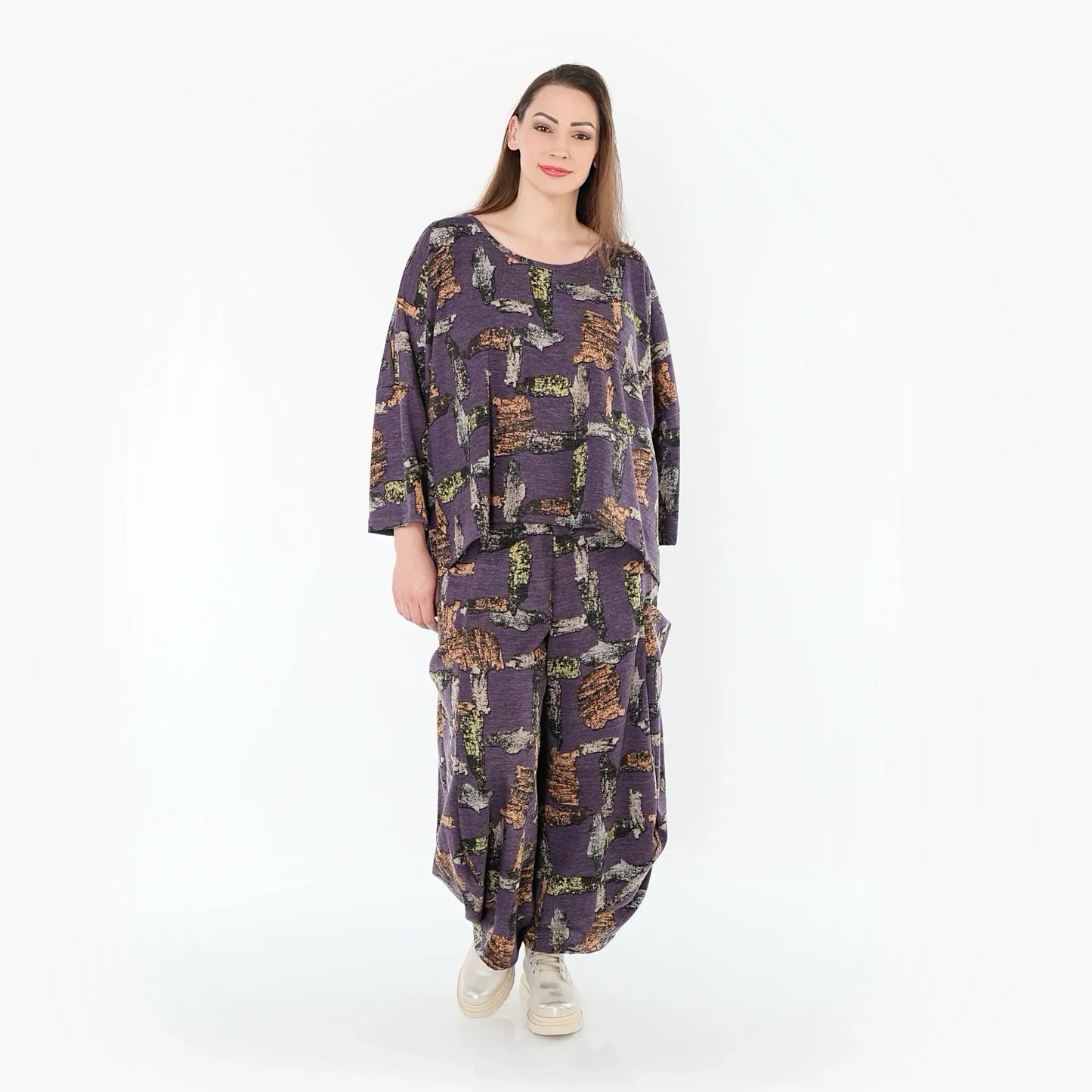 AKH Fashion 3018 Überwurf, Violett-Multi