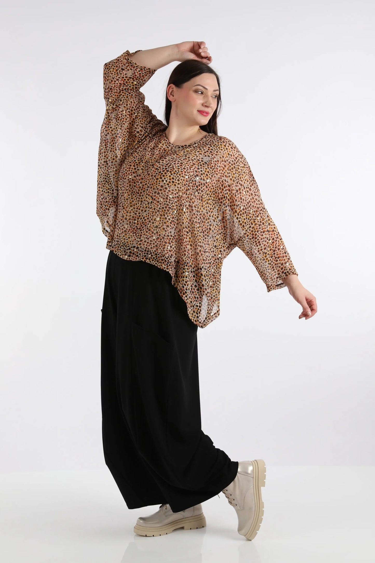 AKH 3018 Big Shirt, Cognac