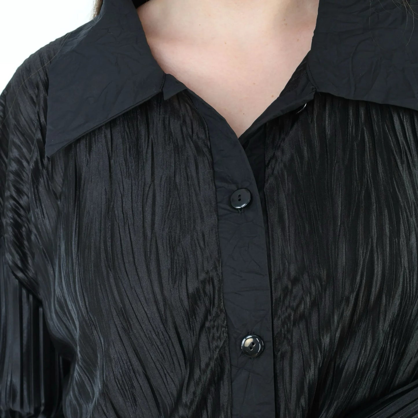 AKH Premium 7151 Bluse, Schwarz