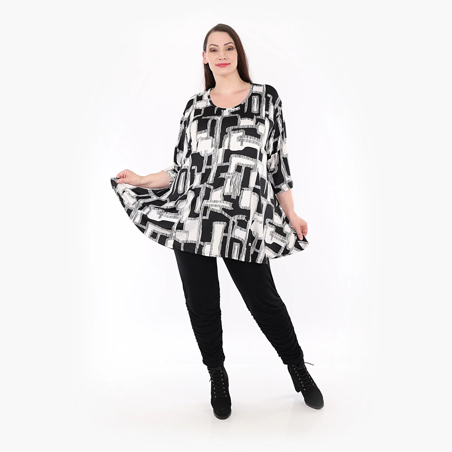 AKH 1892 Shirt, Schwarz-Weiß