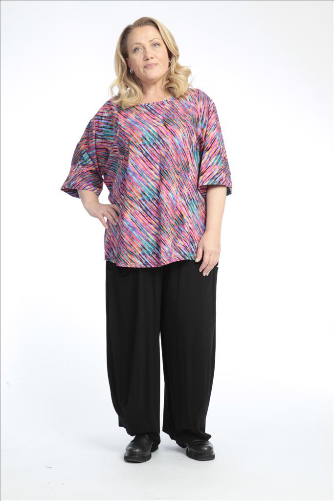 Winter Shirt in gerader Form aus er Jersey Qualität, Oda in Multicolor