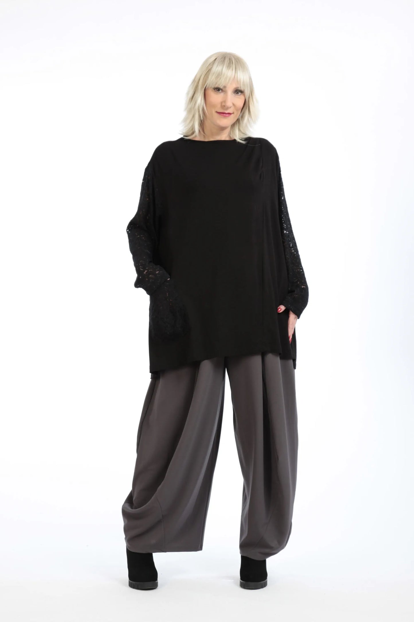 AKH 2337 Big Shirt, Schwarz