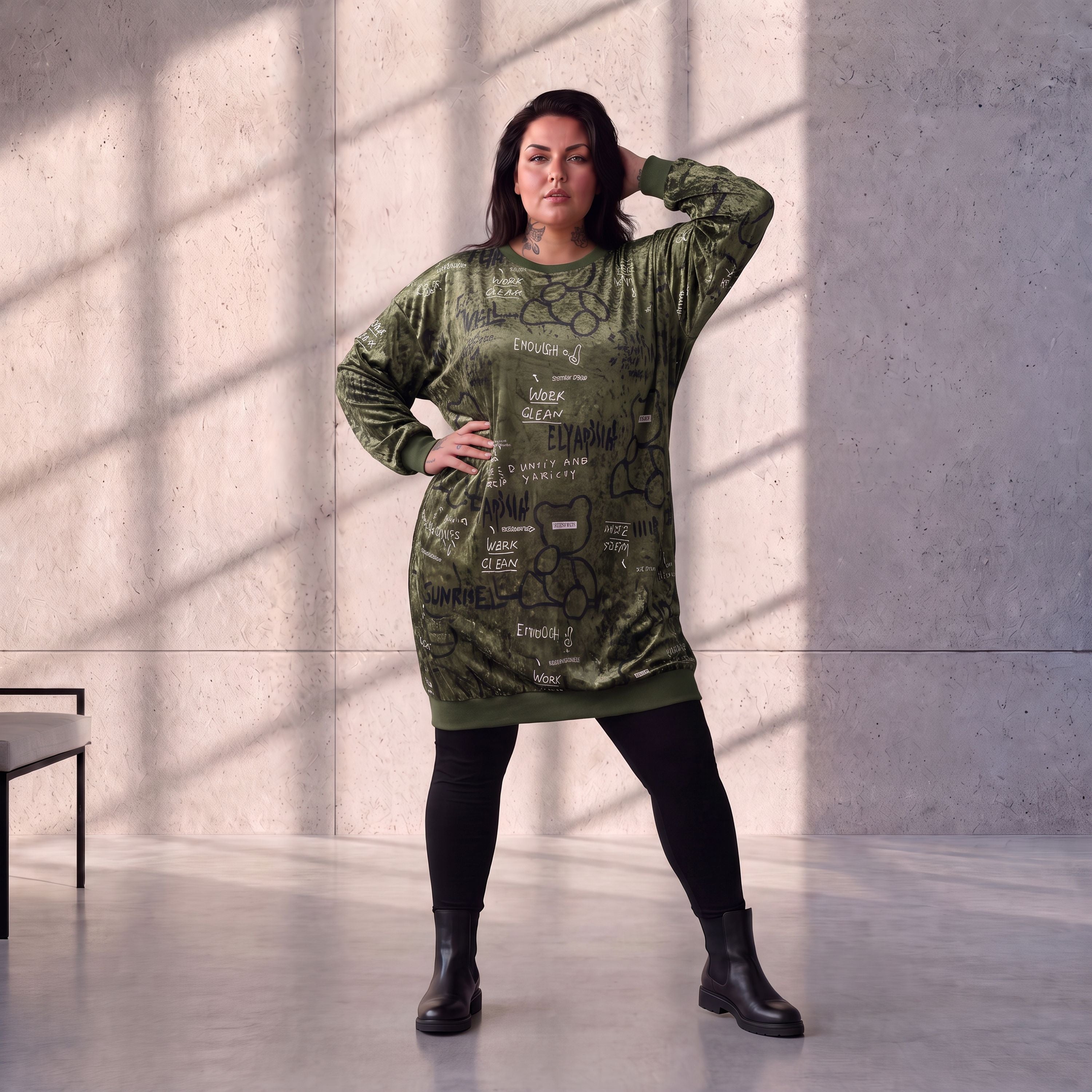 Pomme Rouge · Shirt · NickiRouge · 66517 · OliveGreen