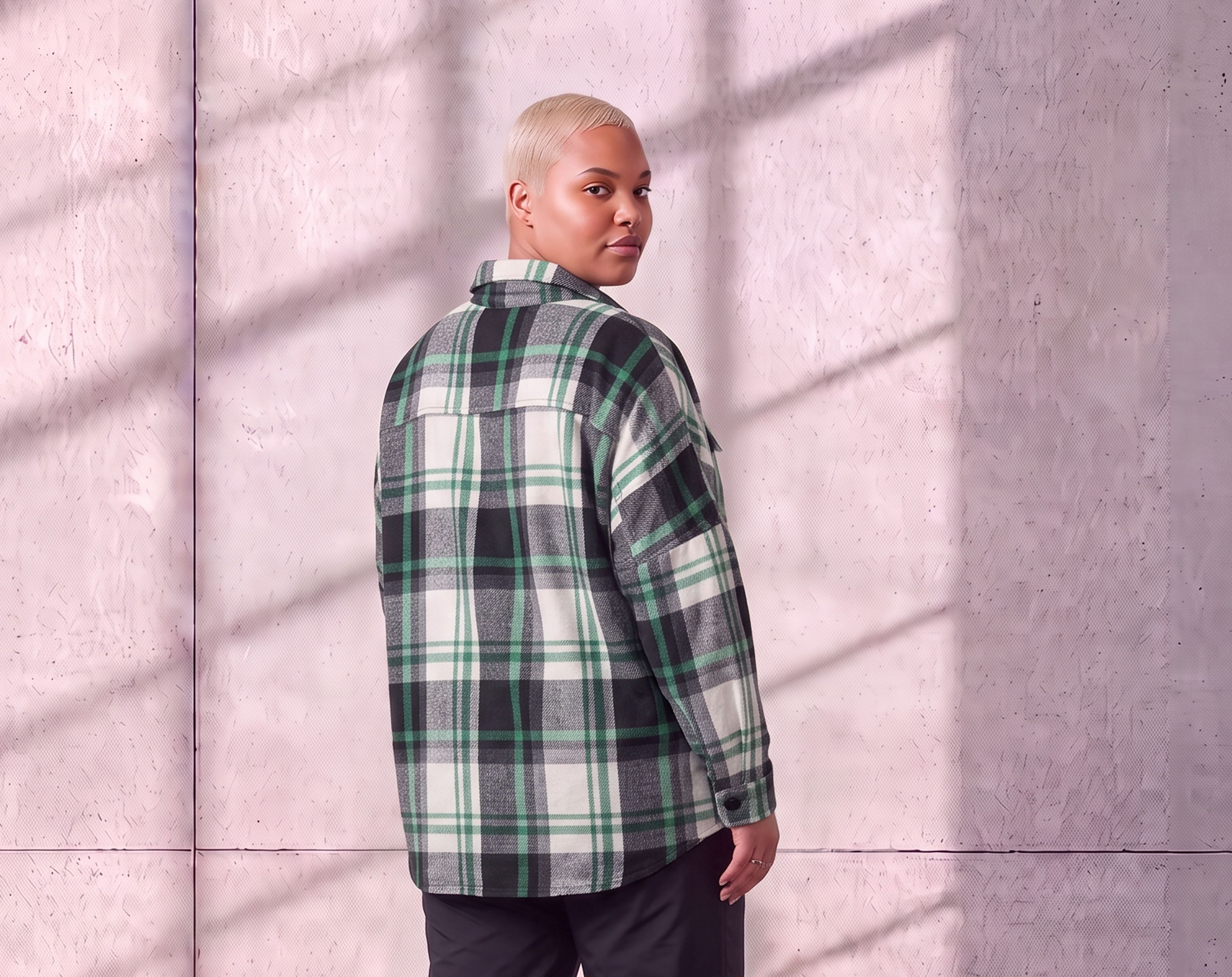 Pomme Rouge · T-shirt · CheckRouge · 6550 · Green