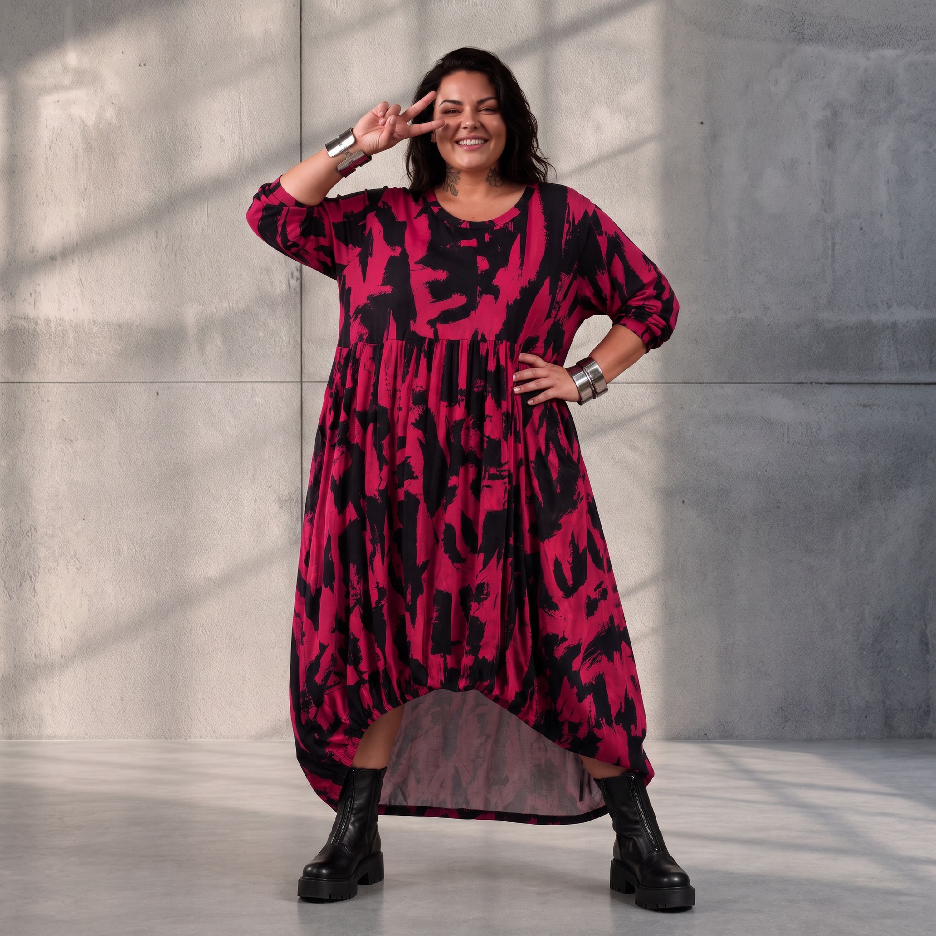 Funky Diva · Kleid · CrazyDiva · KD527 · PinkPaint