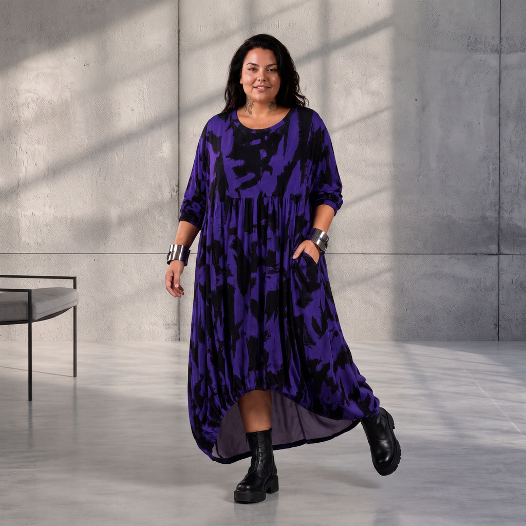 Funky Diva · Kleid · CrazyDiva · KD527 · PurplePaint