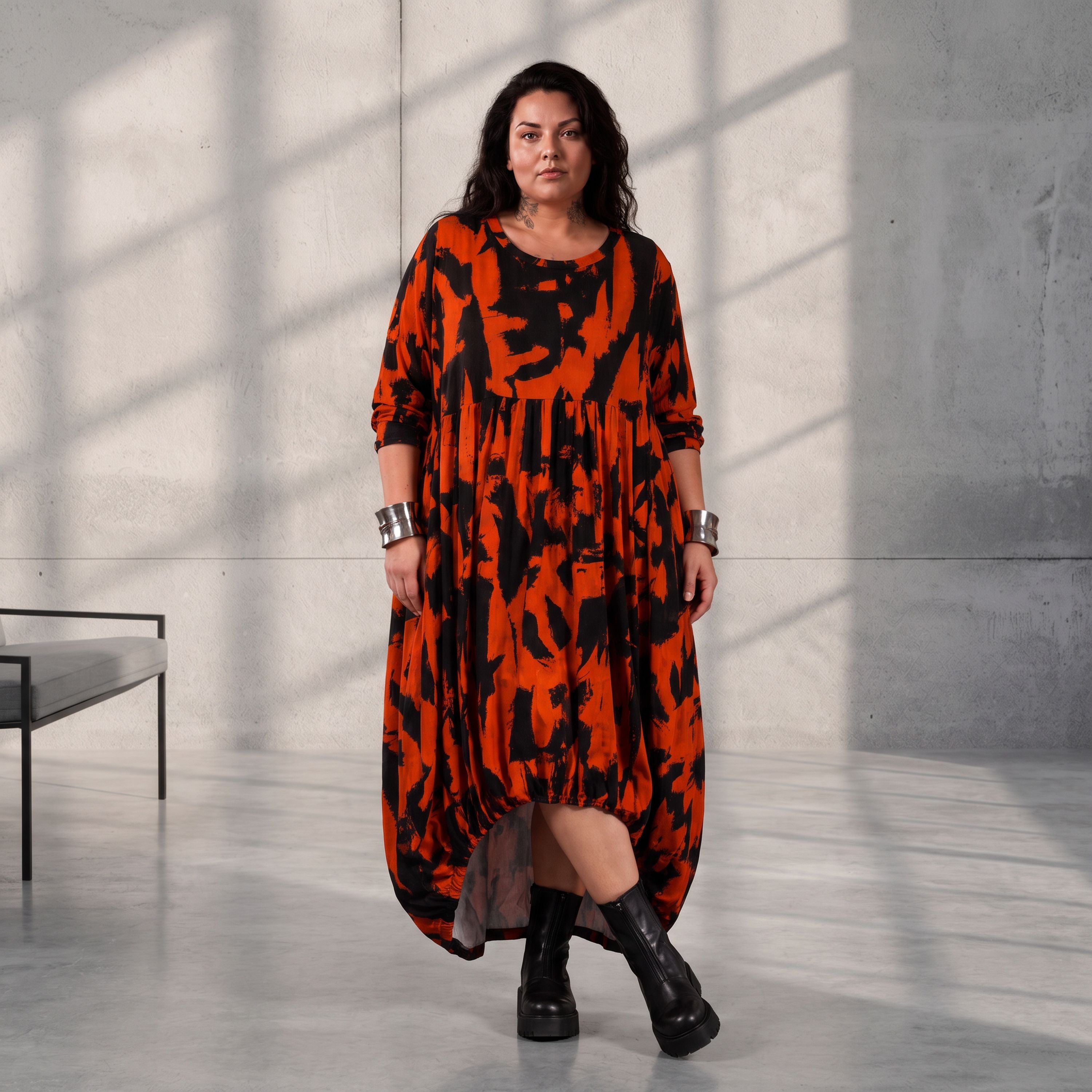 Funky Diva · Kleid · CrazyDiva · KD527 · RedPaint