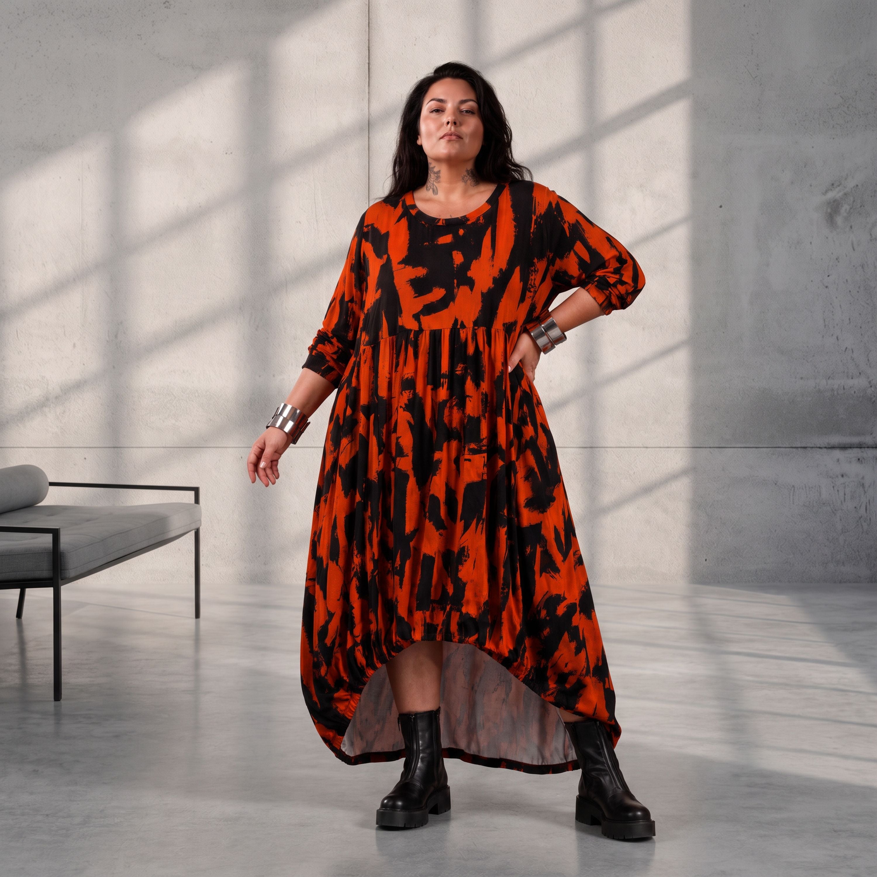 Funky Diva · Kleid · CrazyDiva · KD527 · RedPaint