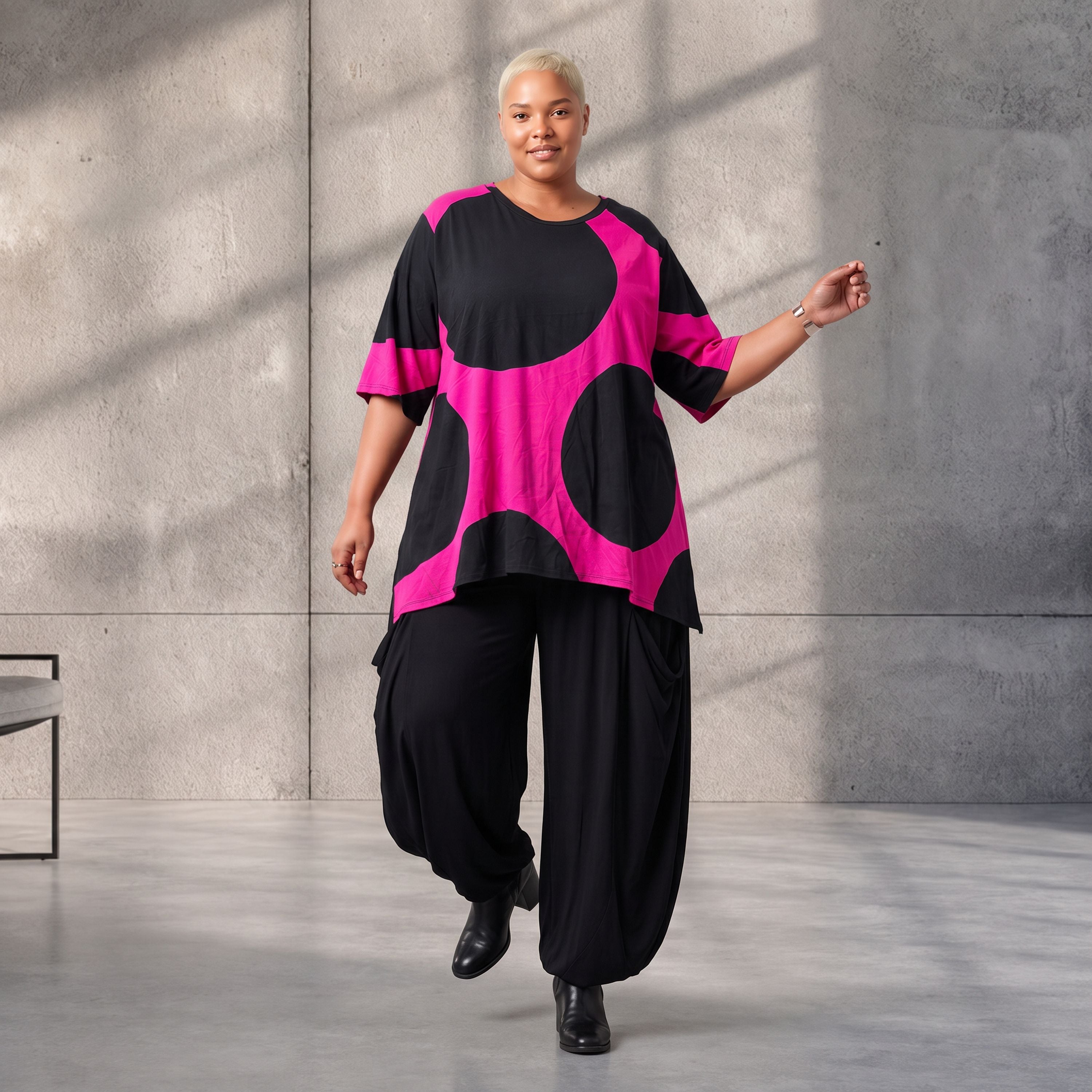 Funky Diva · Shirt · DotsDiva · KD526 · PinkDots