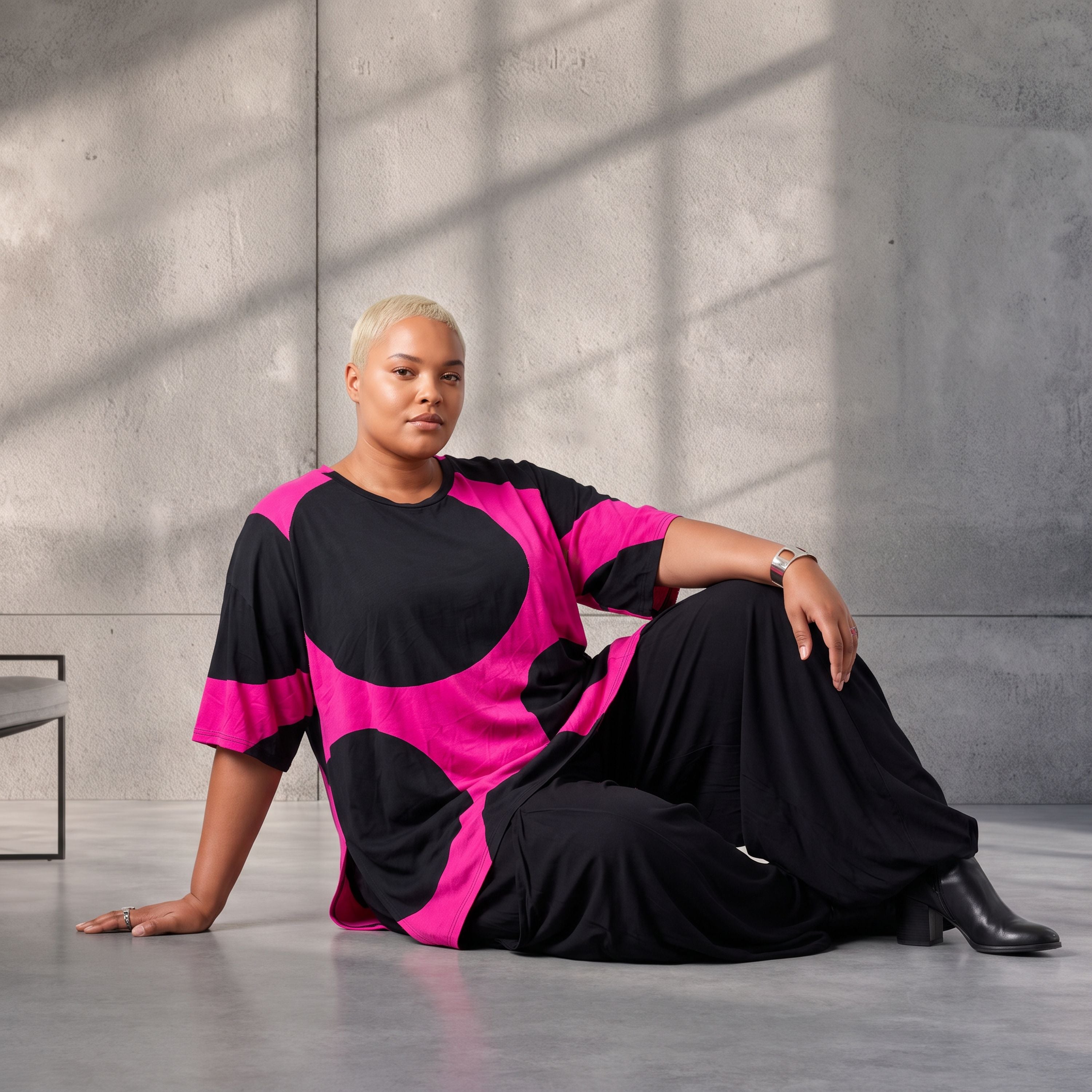 Funky Diva · Shirt · DotsDiva · KD526 · PurpleDots