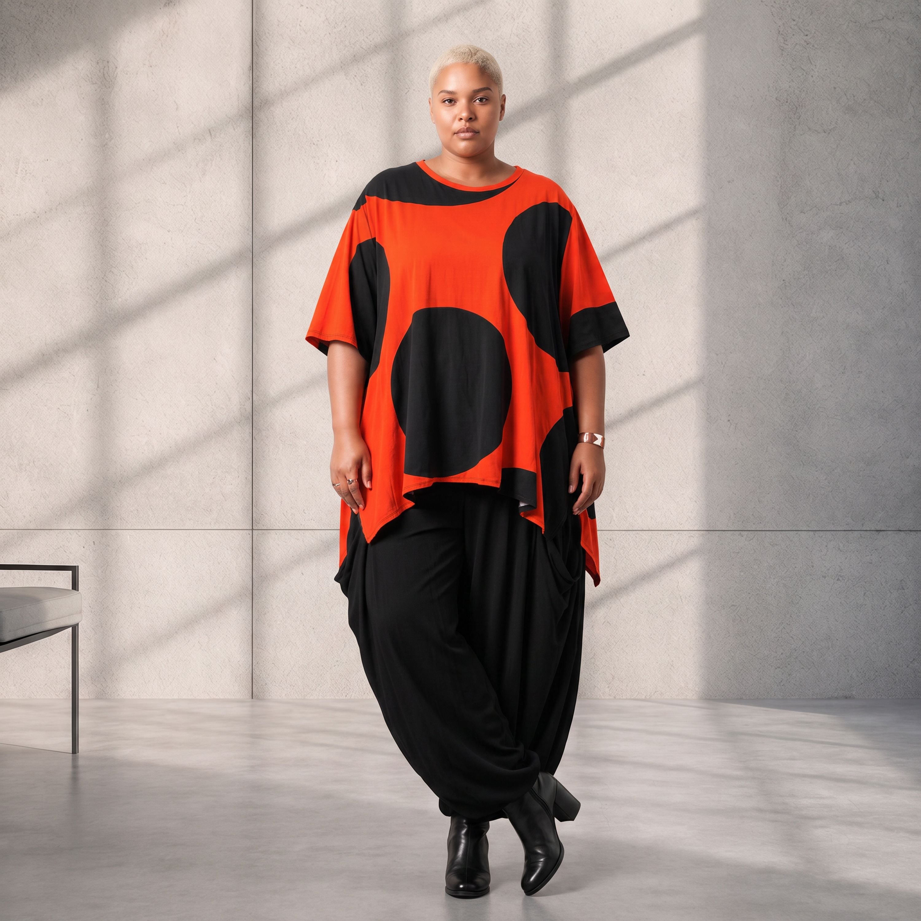 Funky Diva · Shirt · DotsDiva · KD526 · RedDots