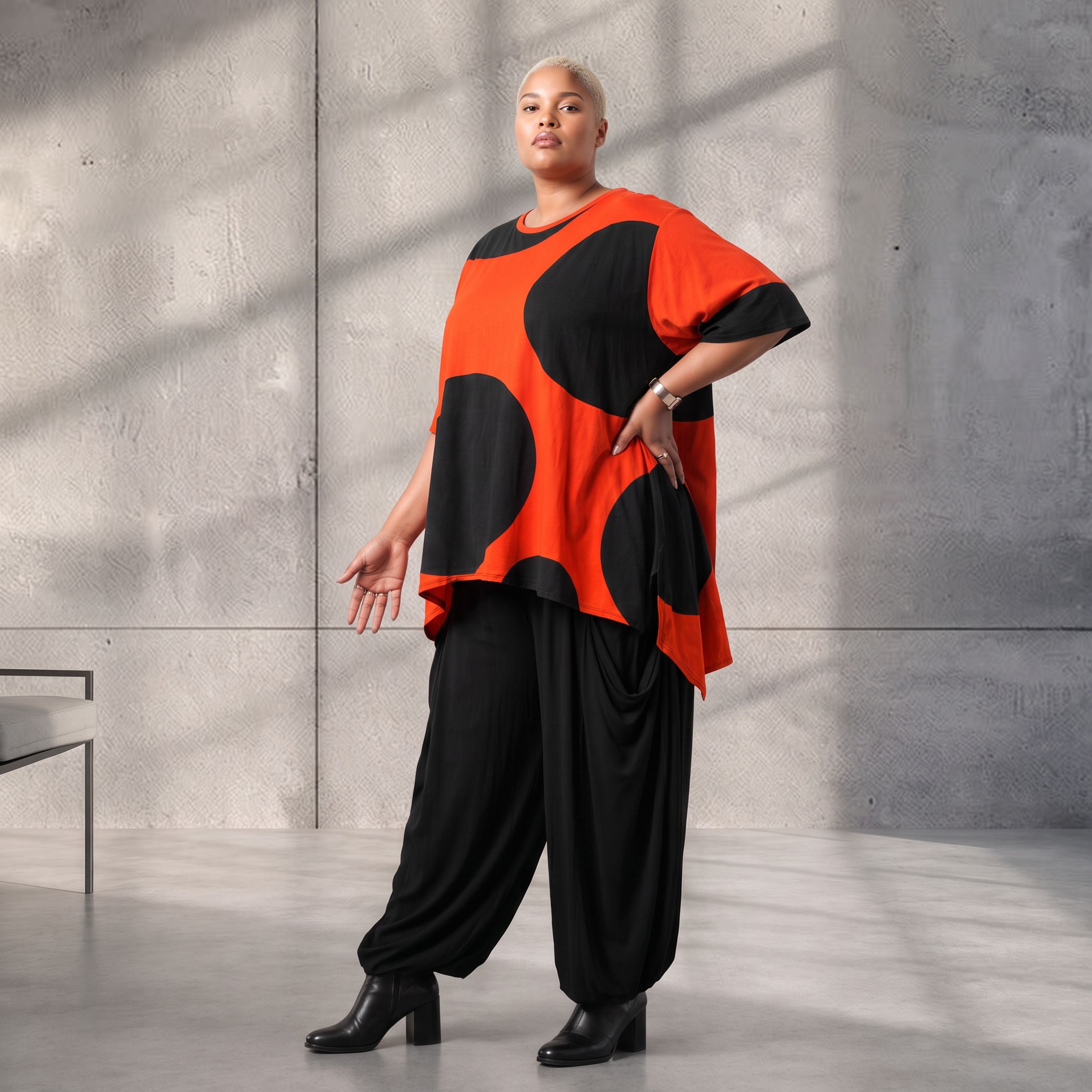 Funky Diva · Shirt · DotsDiva · KD526 · RedDots