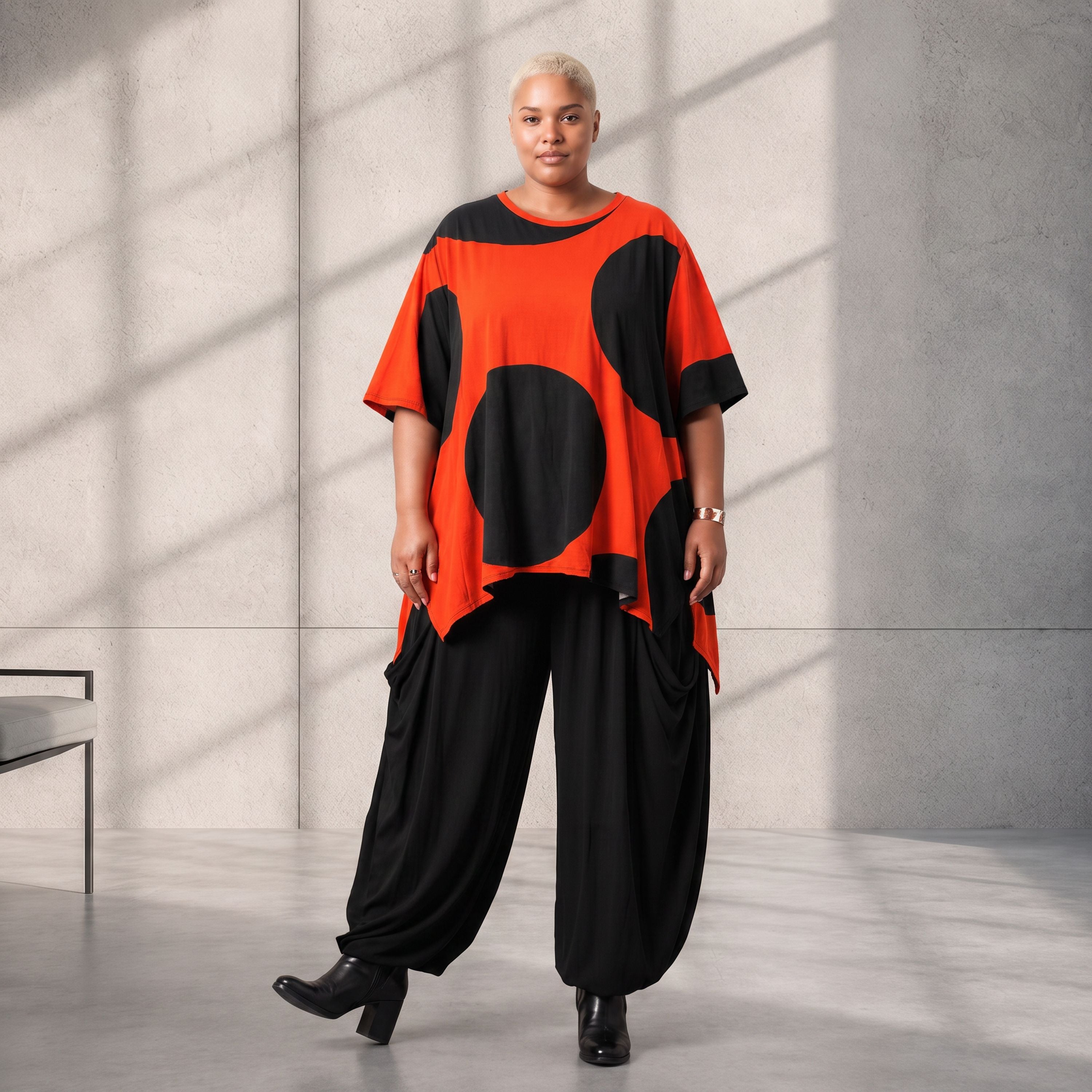 Funky Diva · Shirt · DotsDiva · KD526 · RedDots