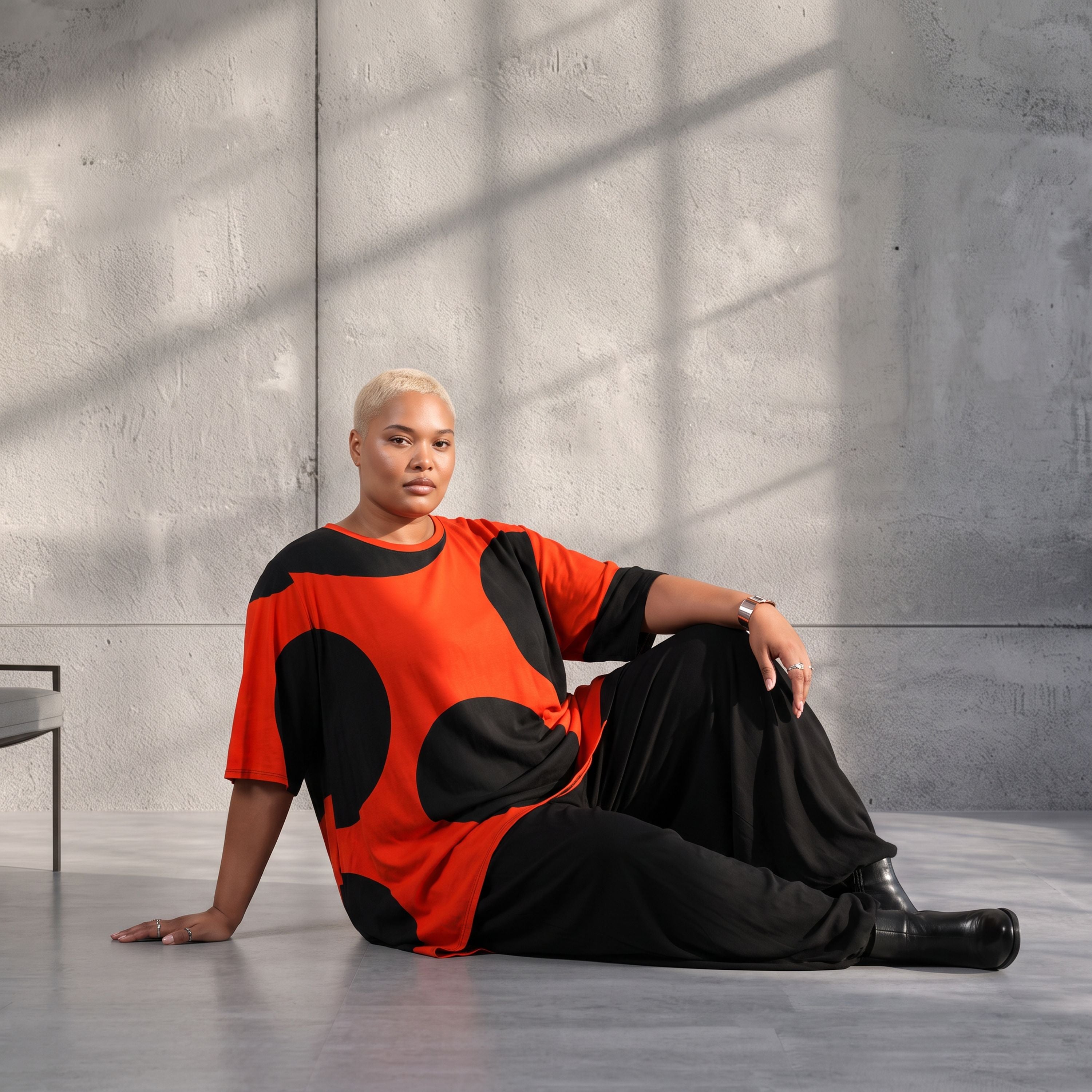 Funky Diva · Shirt · DotsDiva · KD526 · RedDots