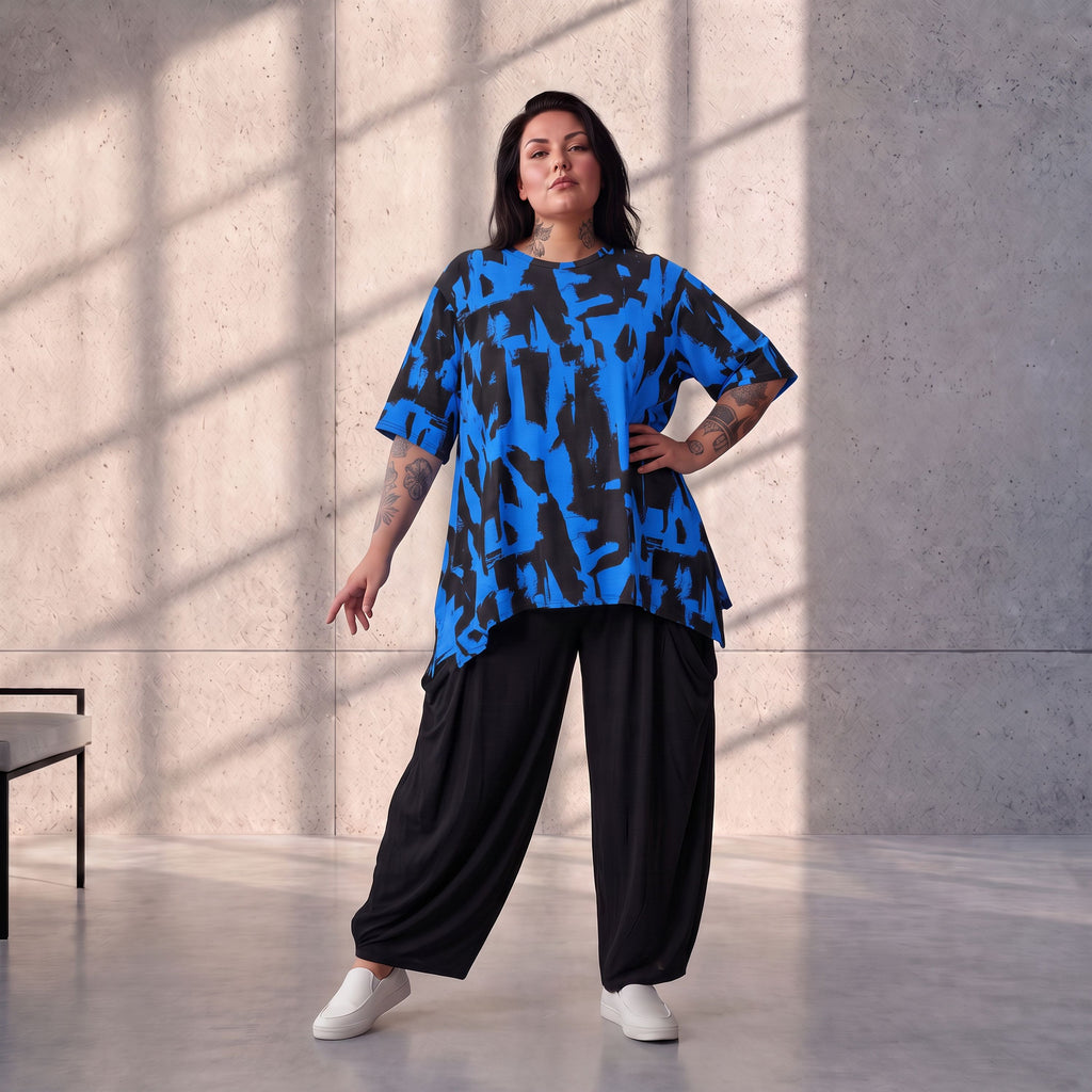 Funky Diva · Shirt · CrazyDiva · KD526 · BluePaint