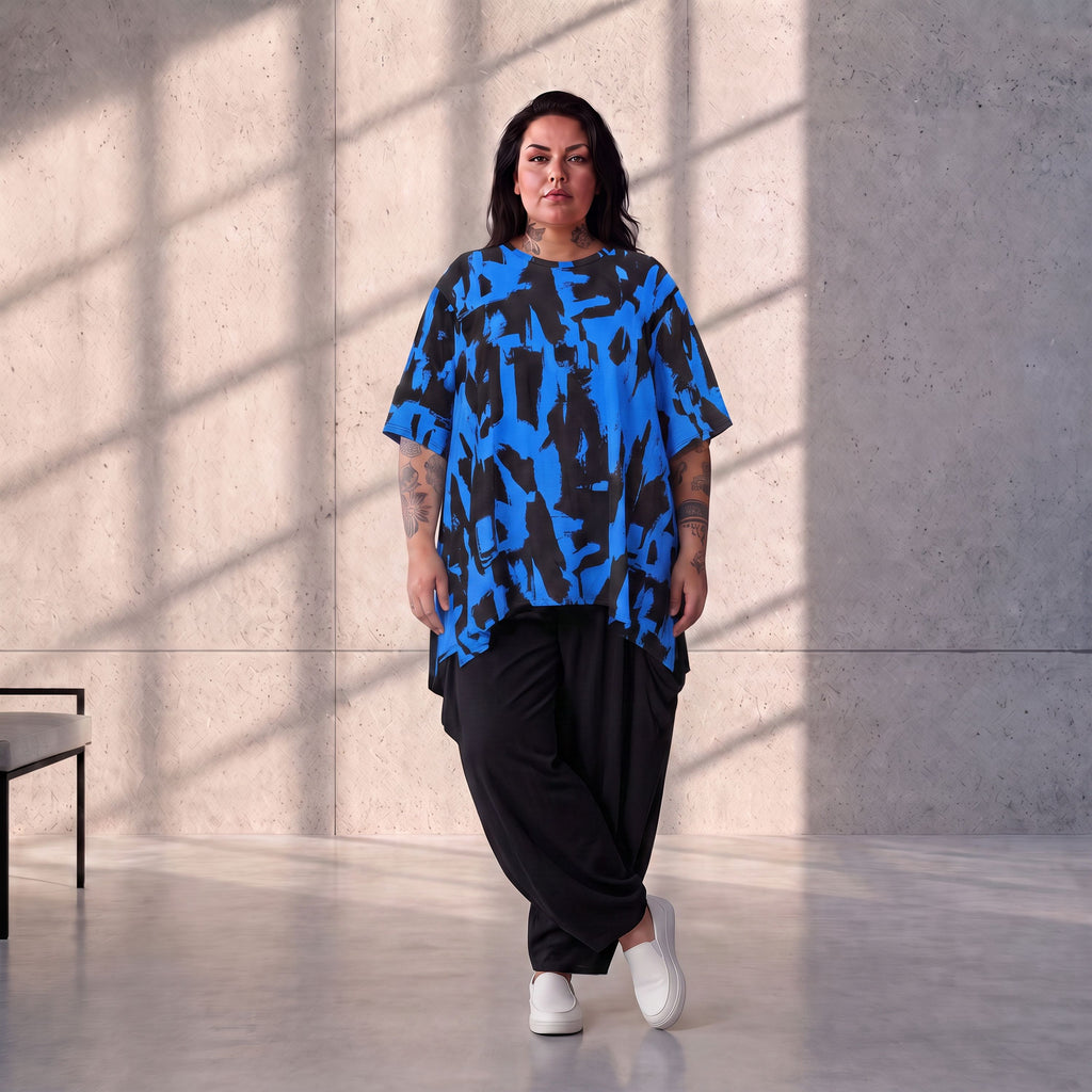 Funky Diva · Shirt · CrazyDiva · KD526 · BluePaint