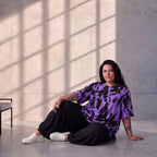 Funky Diva · Shirt · CrazyDiva · KD526 · PurplePaint