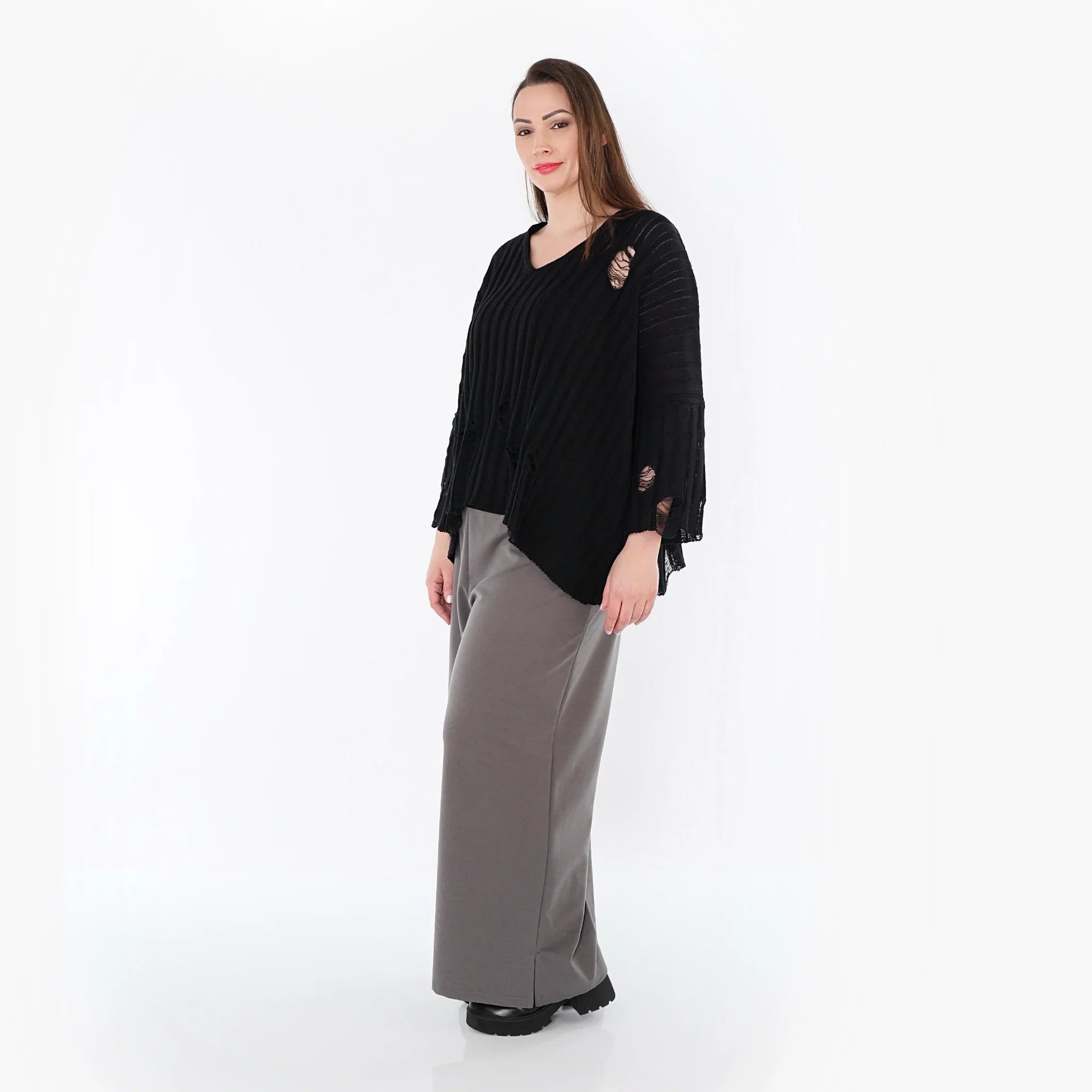 AKH Fashion 225 Pantalon, Gris