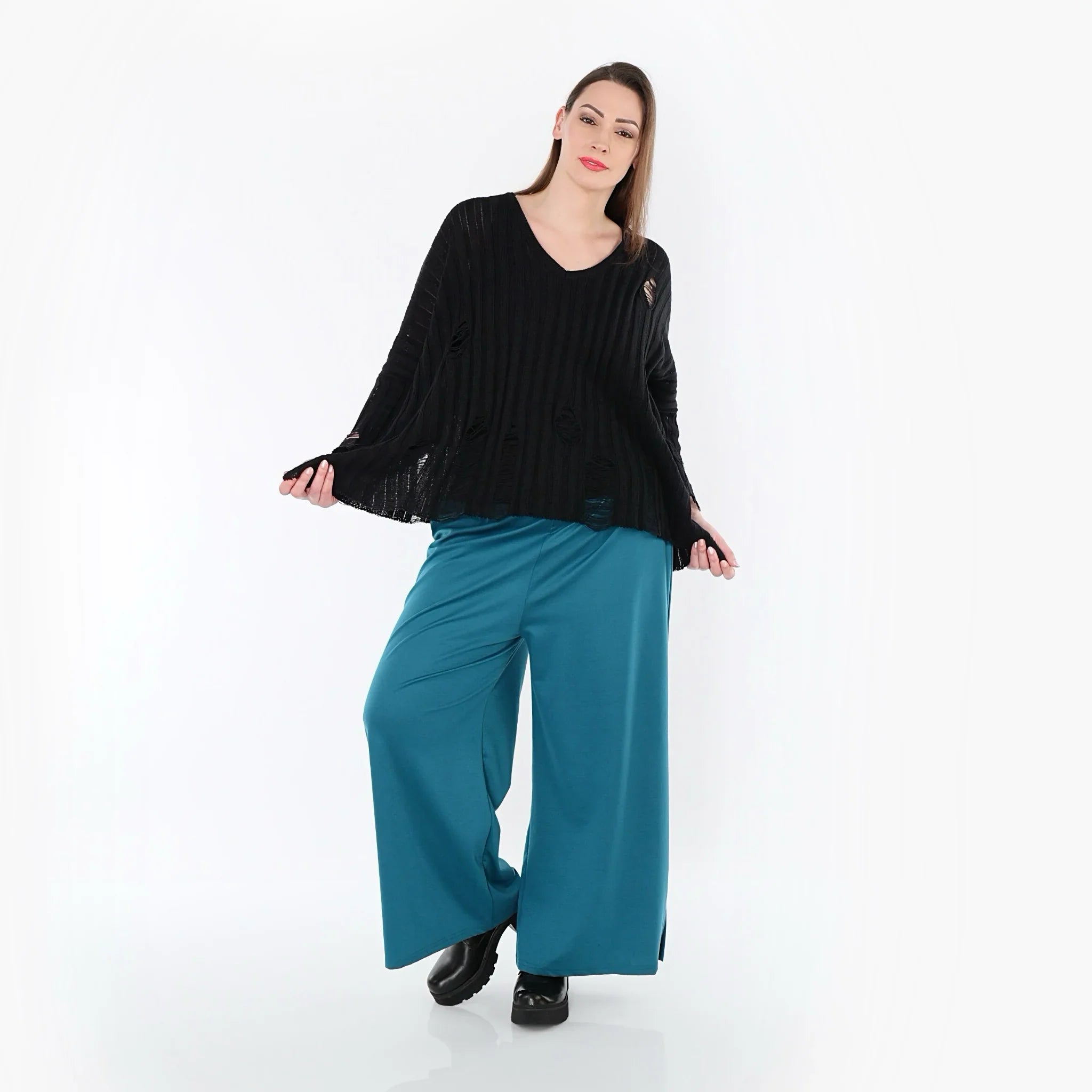 AKH Fashion 225 Pantalon, Pétrole