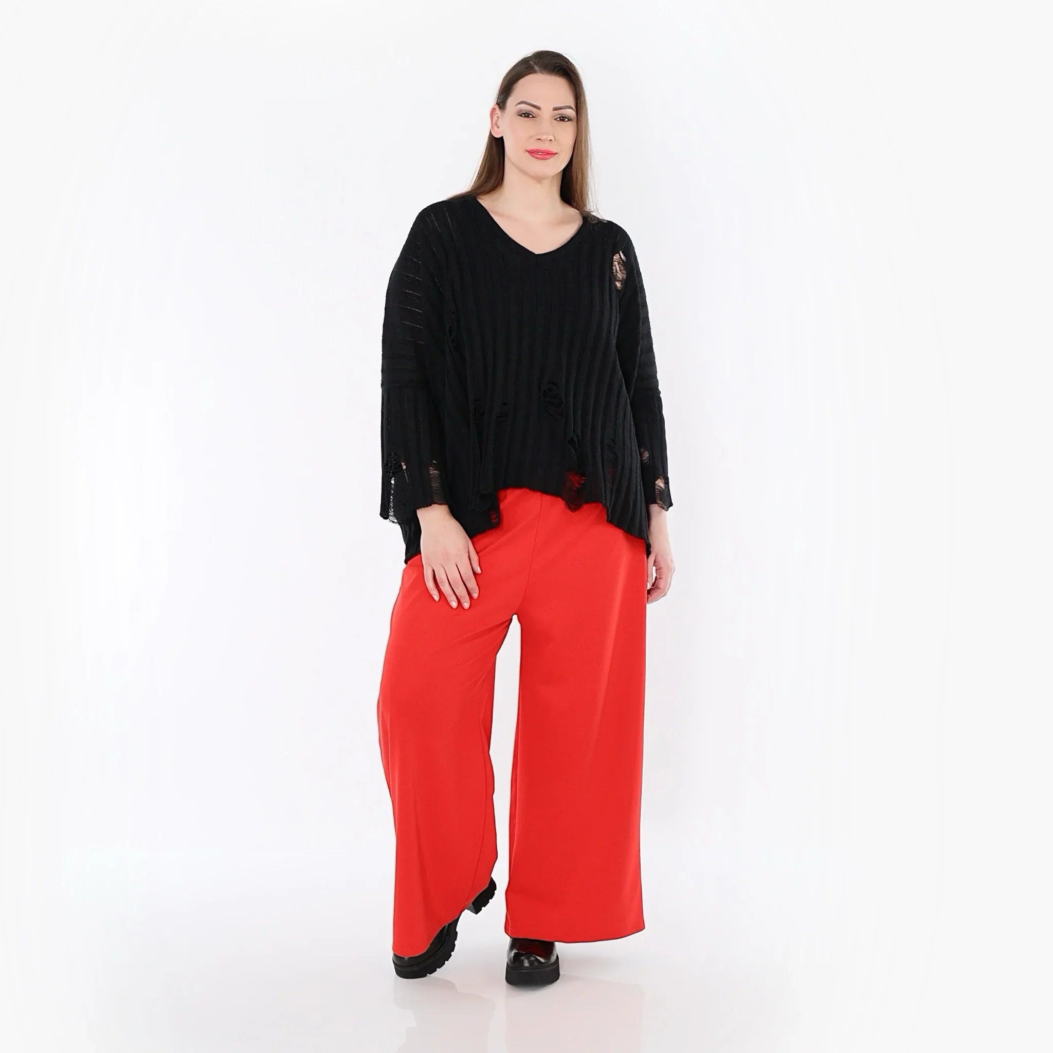 Pantalon AKH Fashion 225, rouge