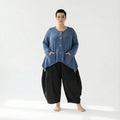 AKH Fashion 118 Veste, Bleu azur