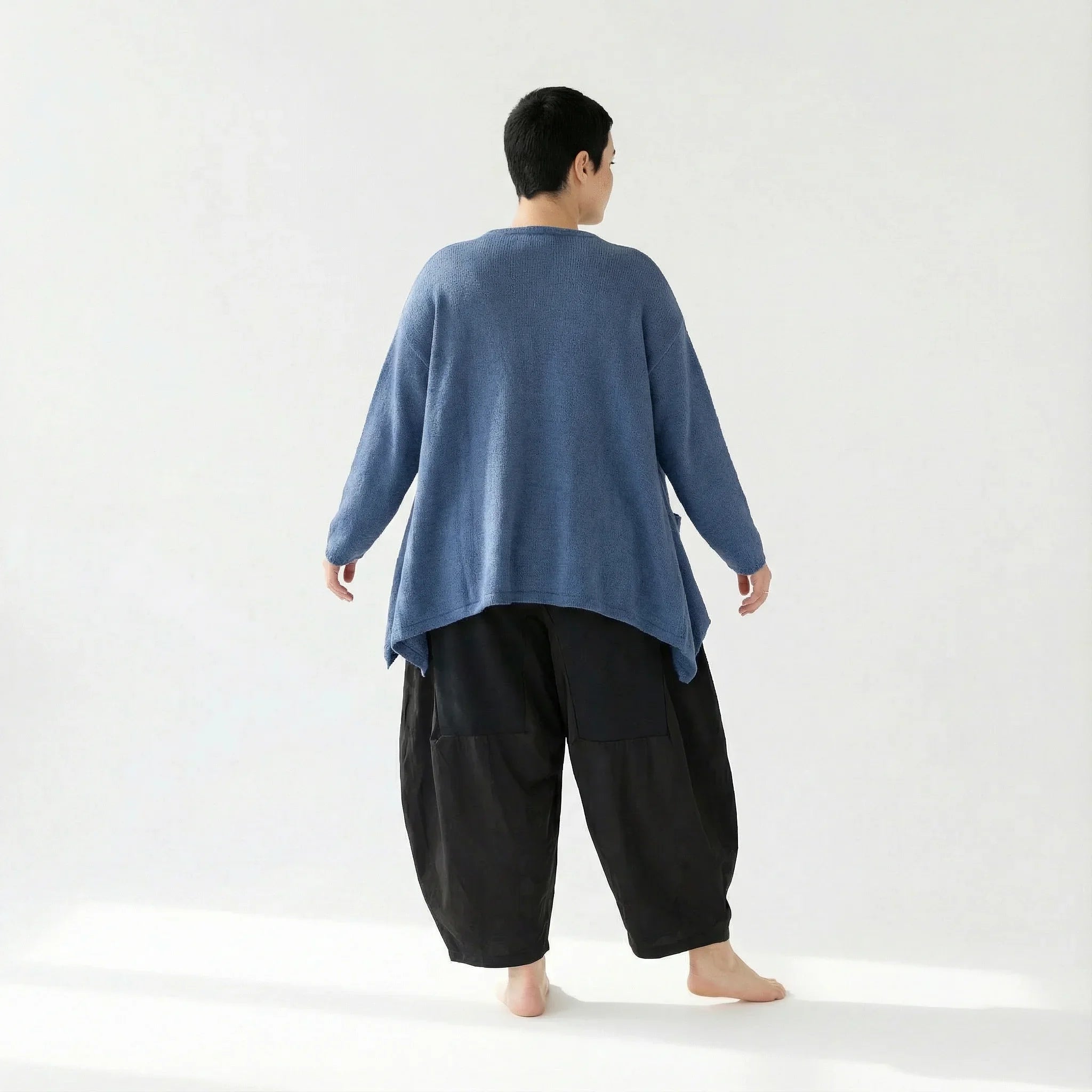 AKH Fashion 118 Veste, Bleu azur
