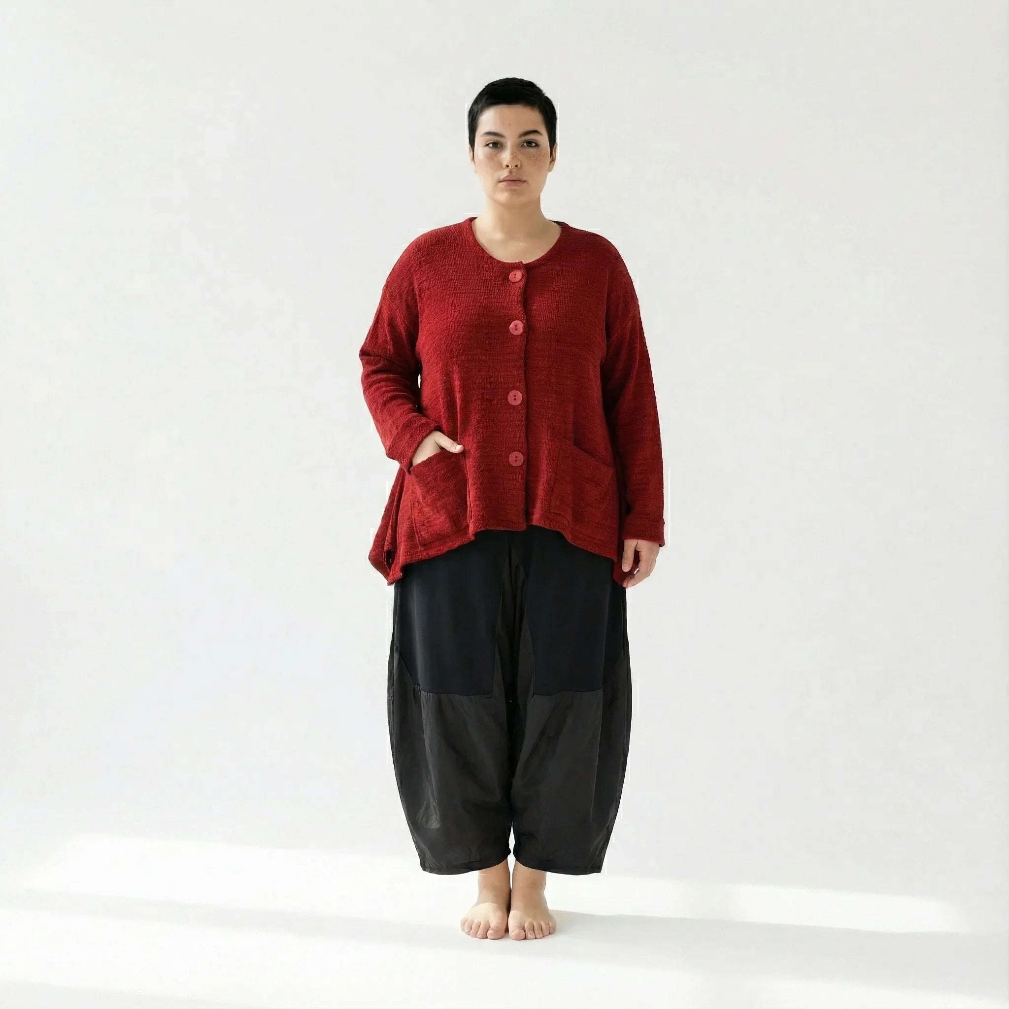 AKH Fashion 118 Veste, Bordeaux