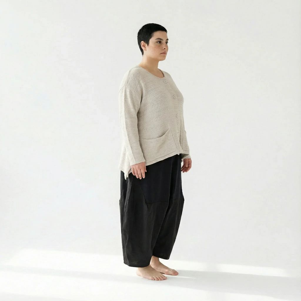 AKH Fashion 118 Veste, Écru